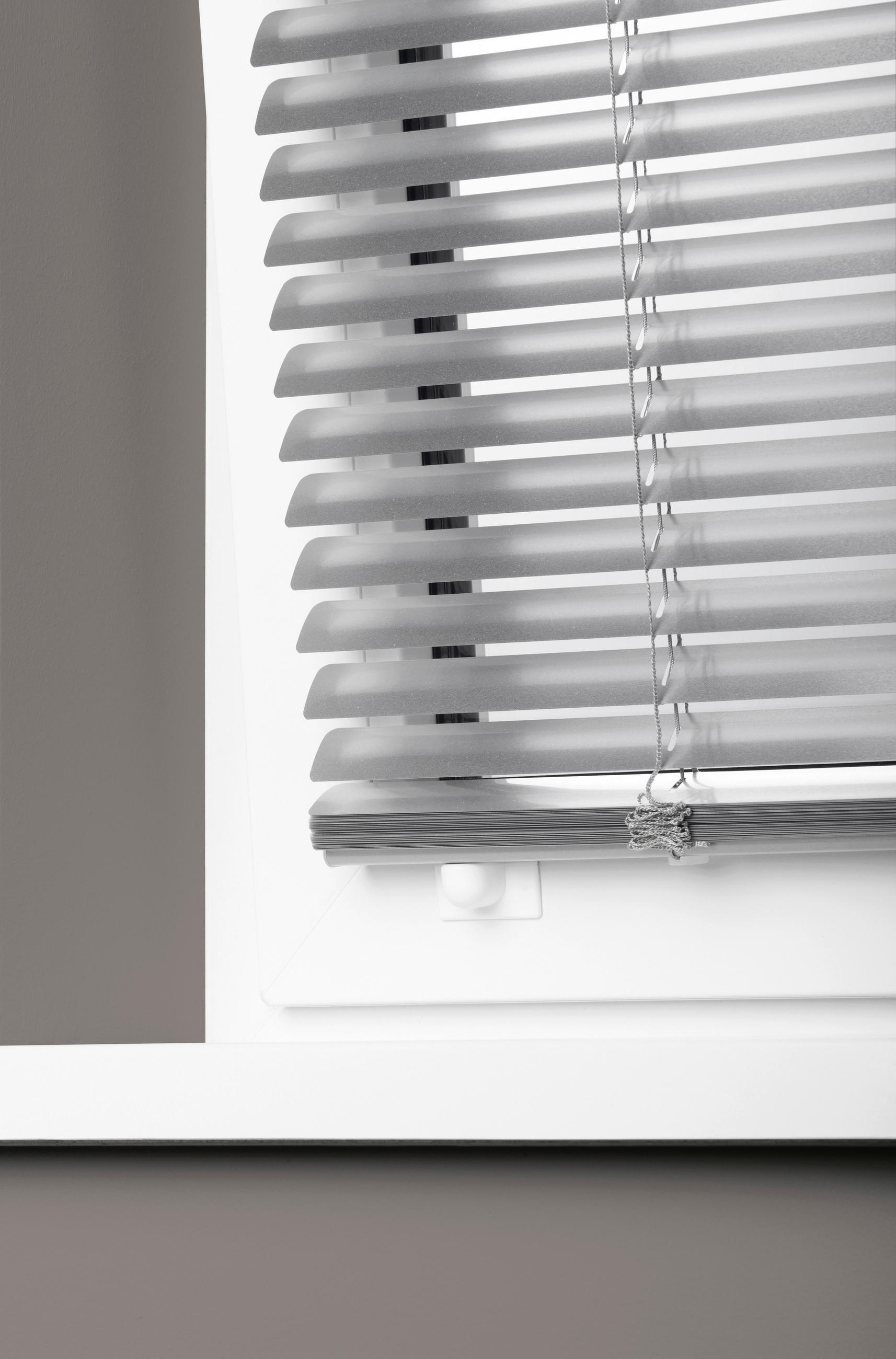 Thumbnail - Alu-Jalousie Edelstahloptik B/L: ca. 100x240 cm