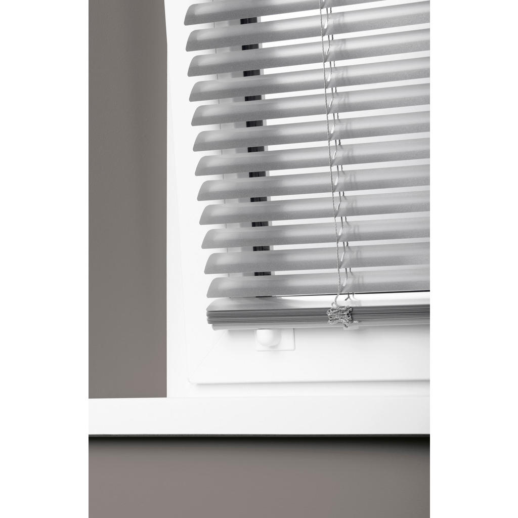 Thumbnail - Alu-Jalousie Edelstahloptik B/L: ca. 140x175 cm