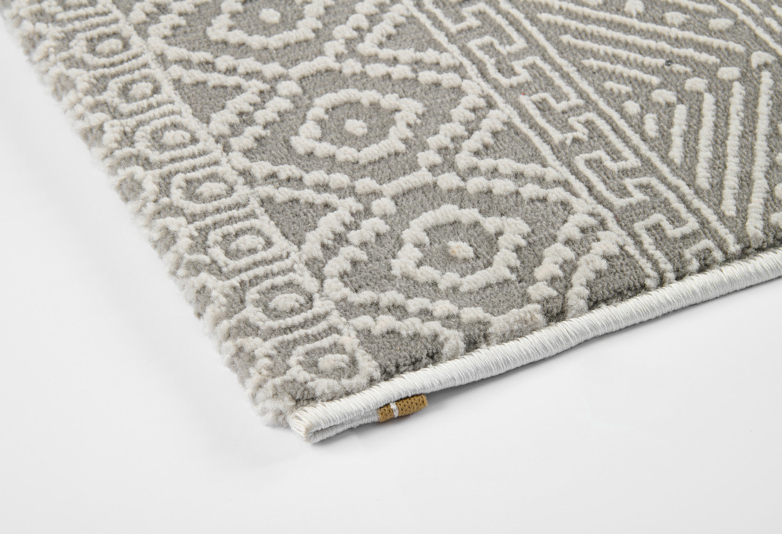 Thumbnail - Webteppich Leonie grau B/L: ca. 160x230 cm