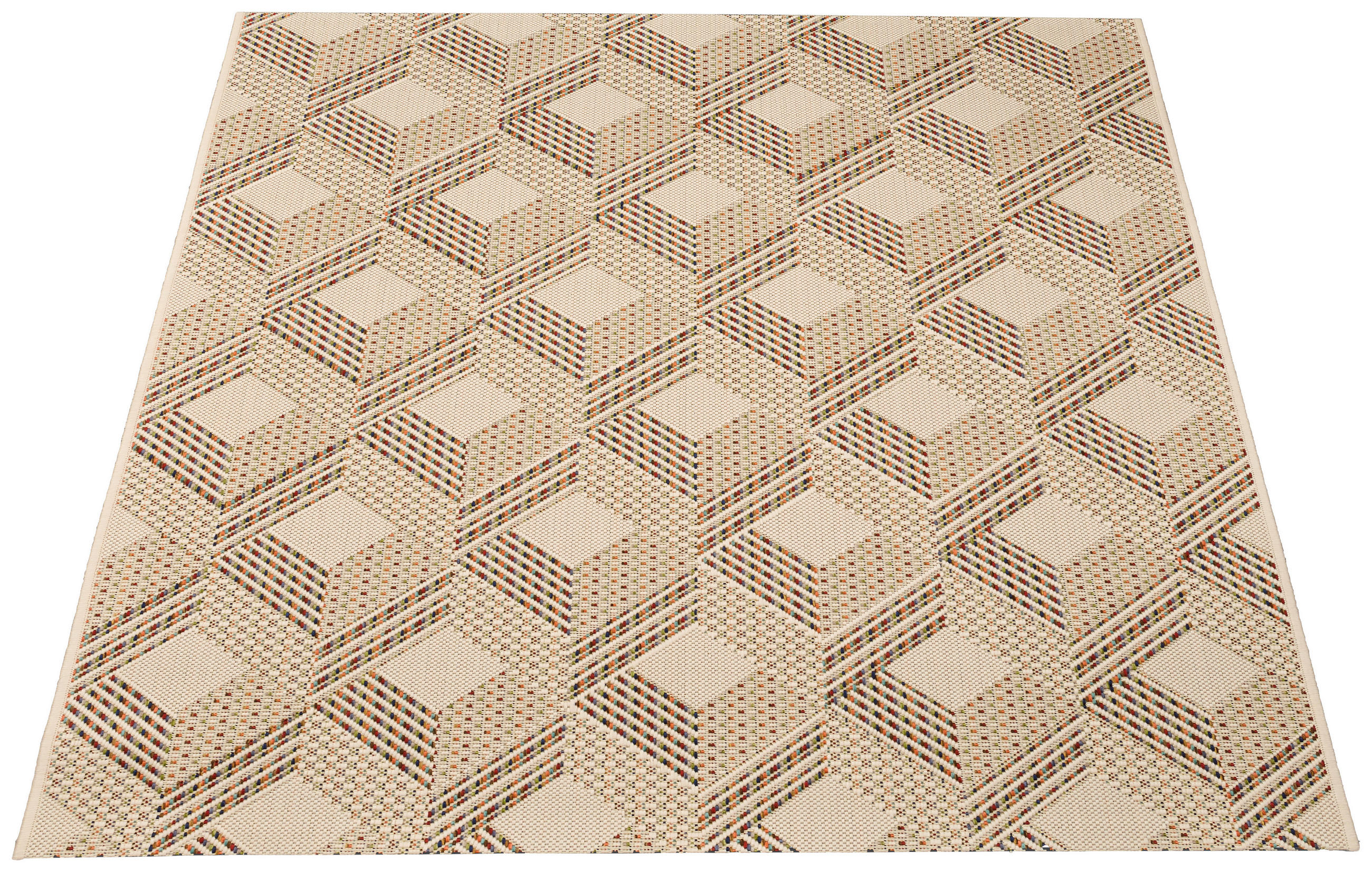 Thumbnail - In-/Outdoor-Teppich Sky beige B/L: ca. 80x150 cm