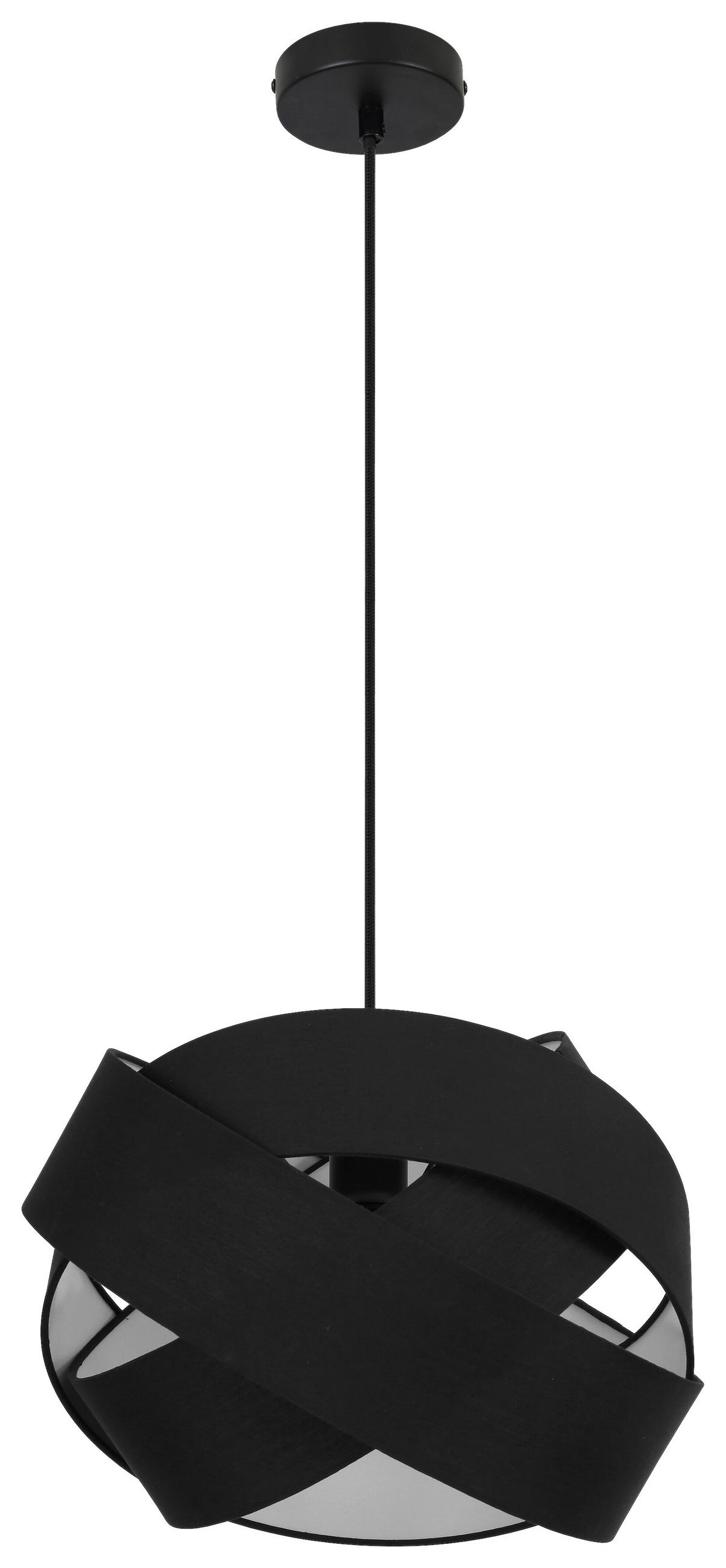 Thumbnail - POCOline Pendelleuchte schwarz Metall H/D: ca. 120x38 cm E27 1 Brennstellen