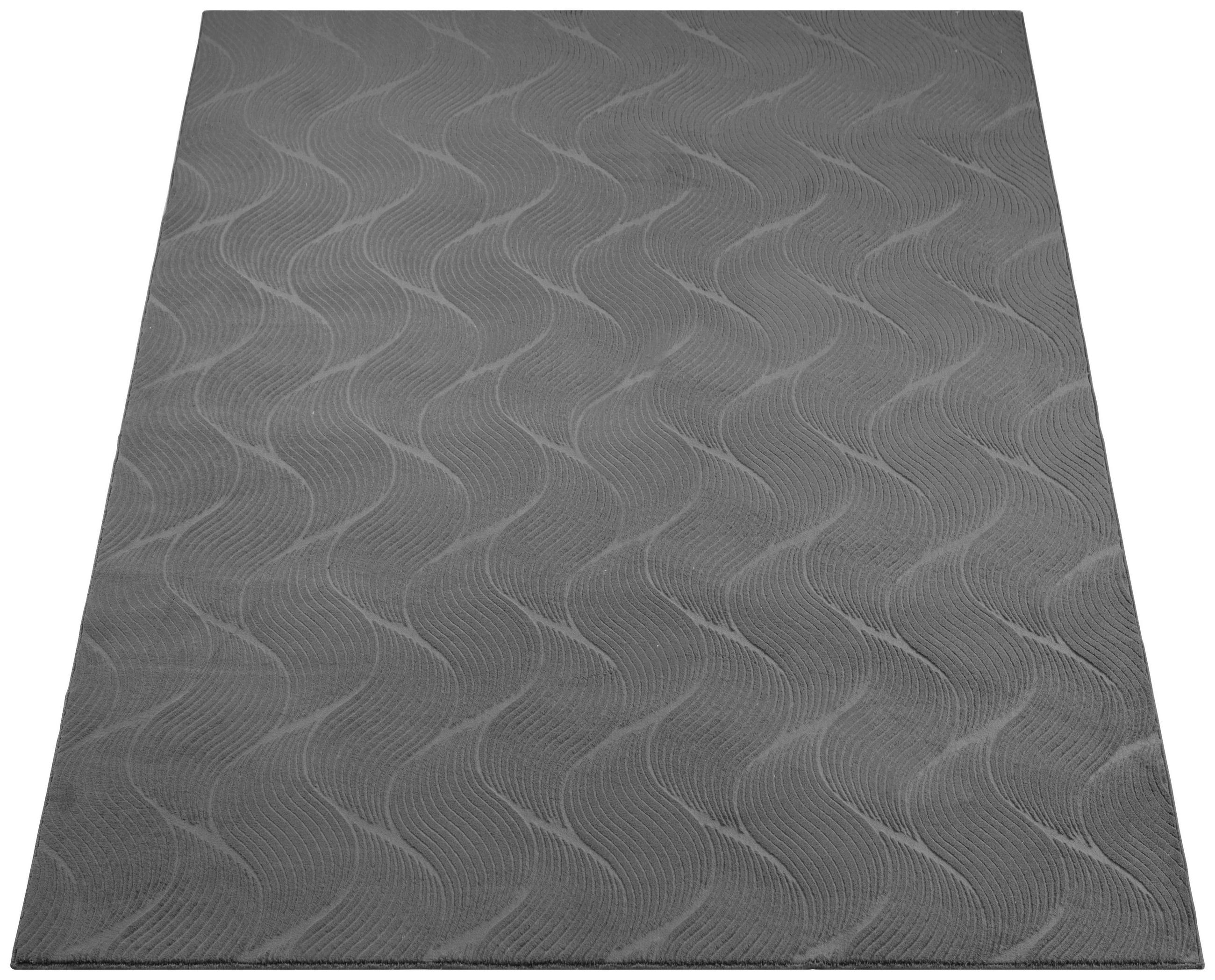 Dinarsu Teppich Stilo anthrazit B/L: ca. 80x150 cm