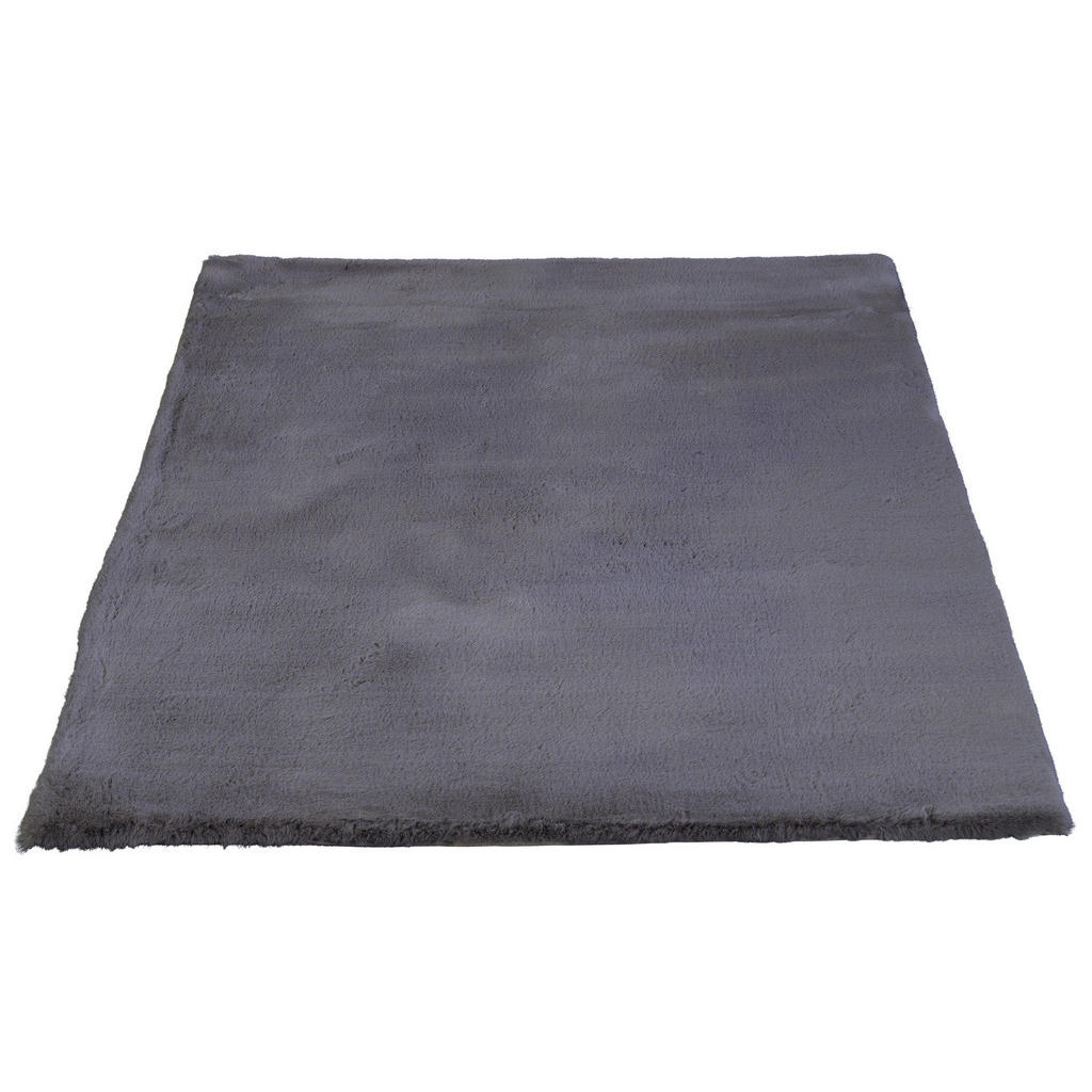 Thumbnail - Fellimitat Moyo grau B/L: ca. 160x230 cm