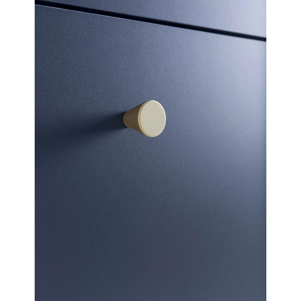 Thumbnail - Kommode Alfa blau dunkel B/H/T: ca. 80,1x94,4x40 cm