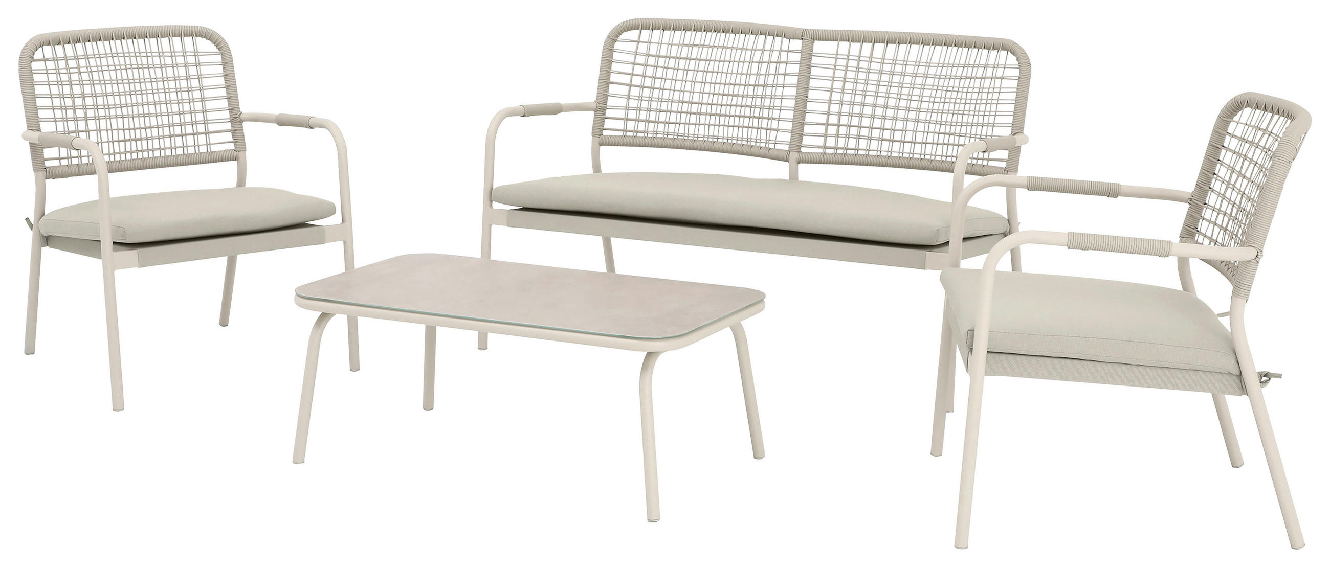 Thumbnail - POCOline Gartensitzgruppe beige Stahl