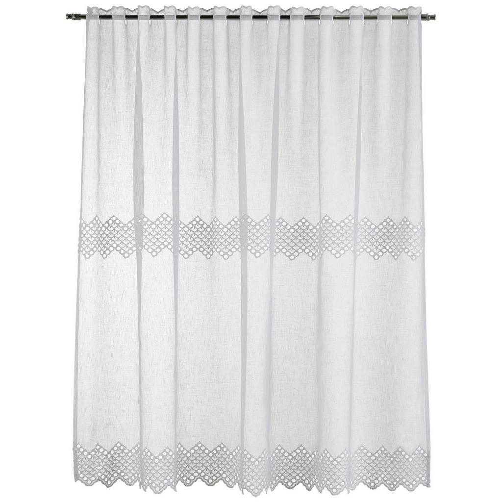 Thumbnail - POCOline Scheibengardine Tanja weiß B/L: ca. 110x140 cm