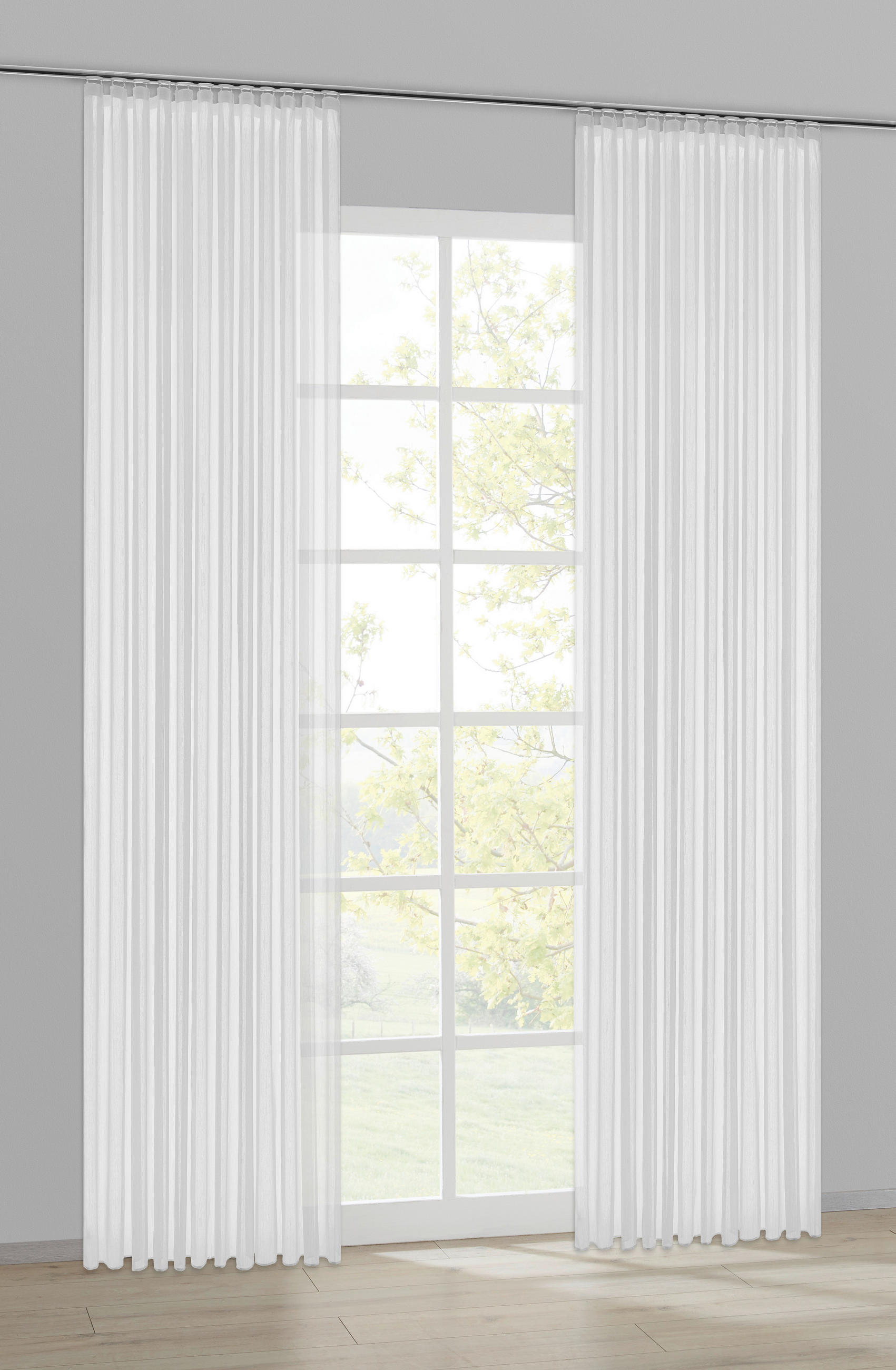 silver edition Fertigstore Carmen weiß B/L: ca. 245x300 cm