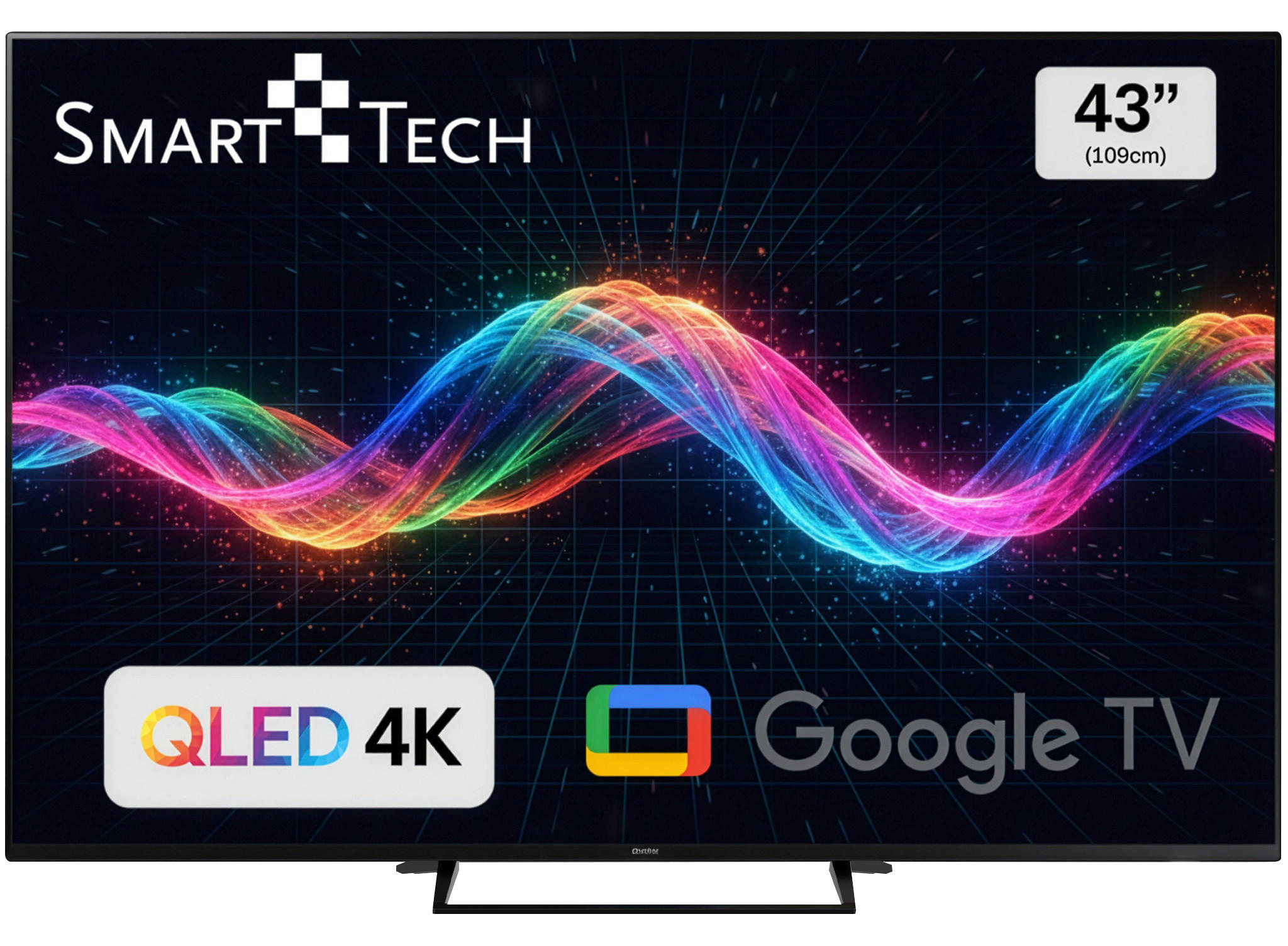 Smart-Tech LED-Fernseher 43QG06V