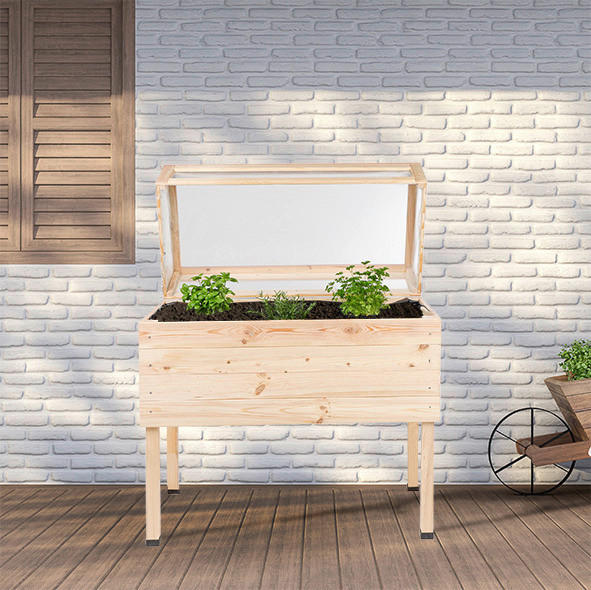 Thumbnail - Hochbeet B/H/T: ca. 105x100x50 cm