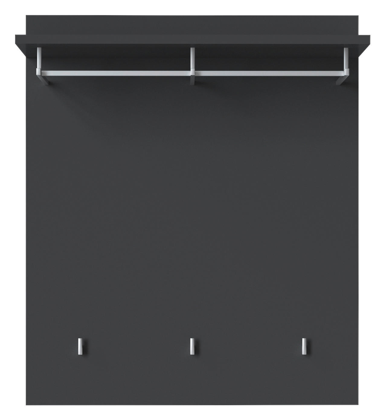 Thumbnail - Garderobenpaneel Spring anthrazit B/H/T: ca. 86x101x30 cm