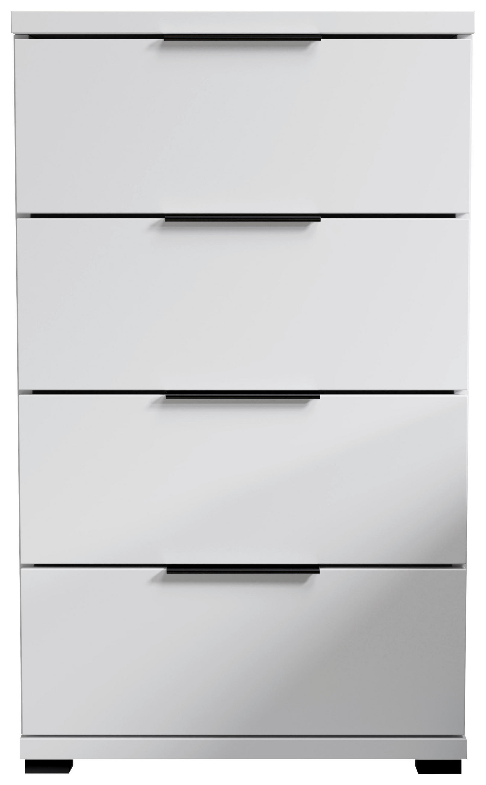 Thumbnail - Nachtkonsole Salermo weiß B/H/T: ca. 46x79x42 cm