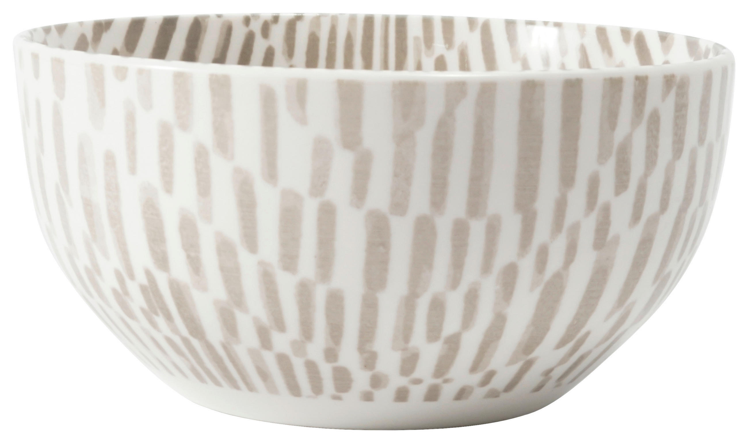 van Well Schale taupe Keramik