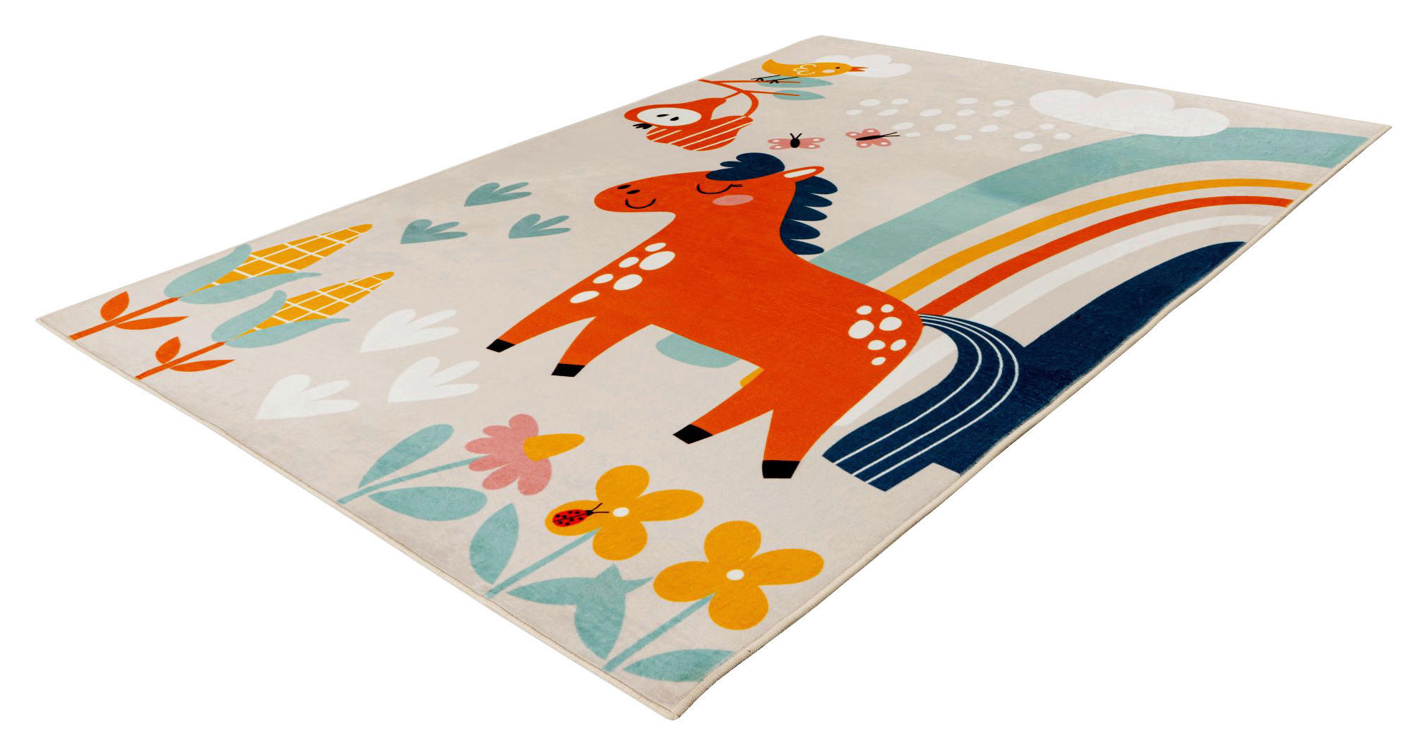 Obsession Teppich Magic Kids ML mehrfarbig B/H/L: ca. 115x11,5x160 cm