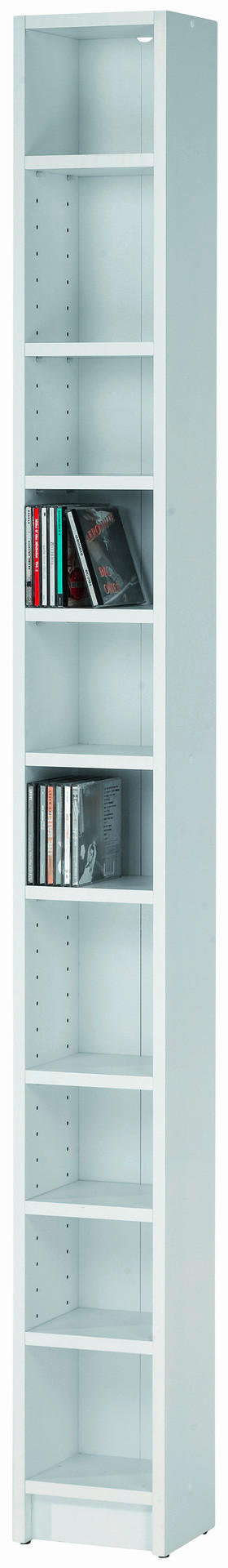 CD Regal Soul weiß B/H/T: ca. 20x186x17 cm