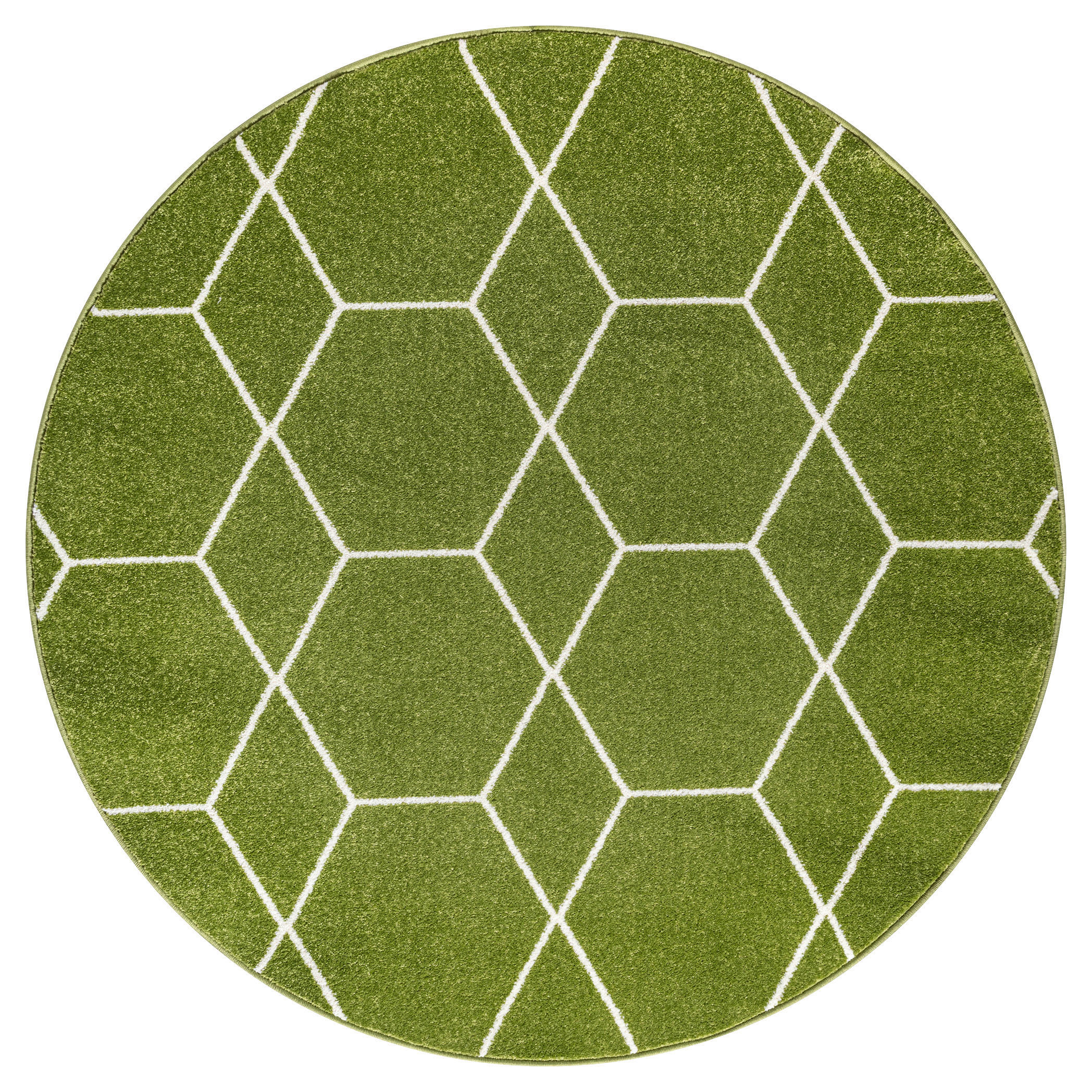 Sanat Teppich Trellis grün B/L: ca. 200x200 cm