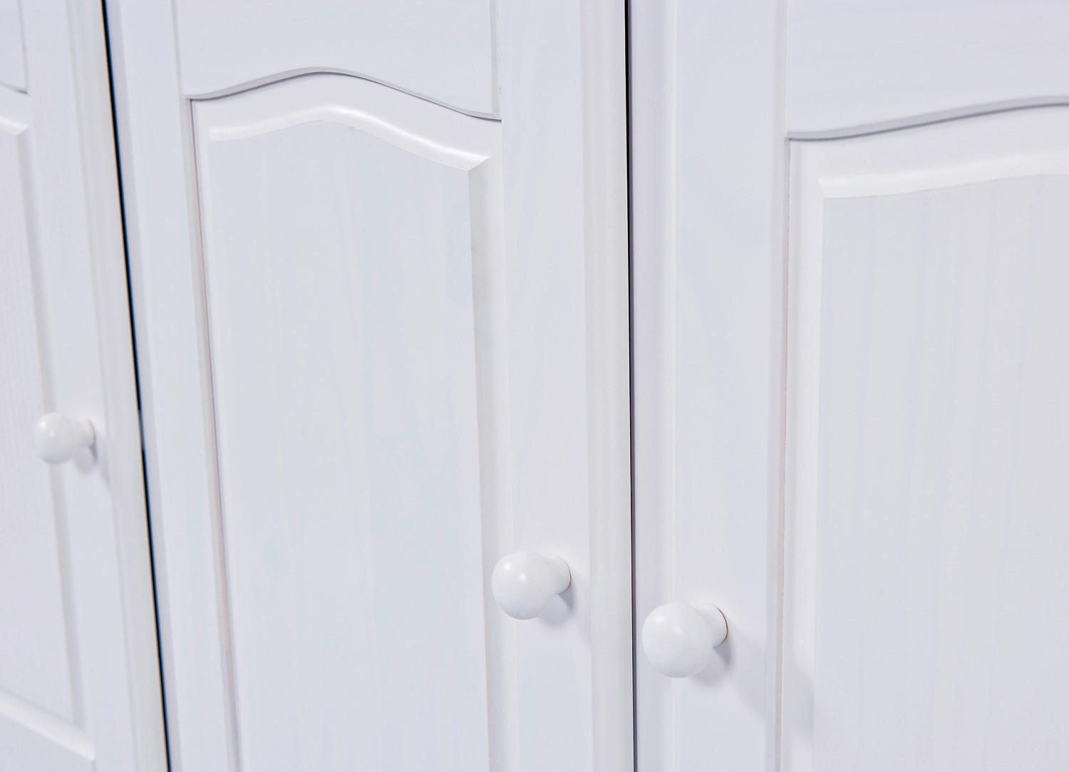 Buffet Siena weiß lackiert Kiefer B/H/T: ca. 130x198x43 cm