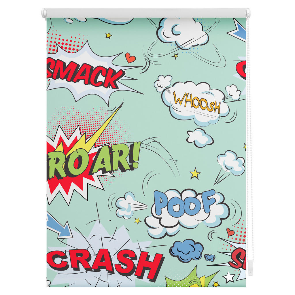 Thumbnail - LICHTBLICK Rollo Crash bunt B/L: ca. 60x150 cm