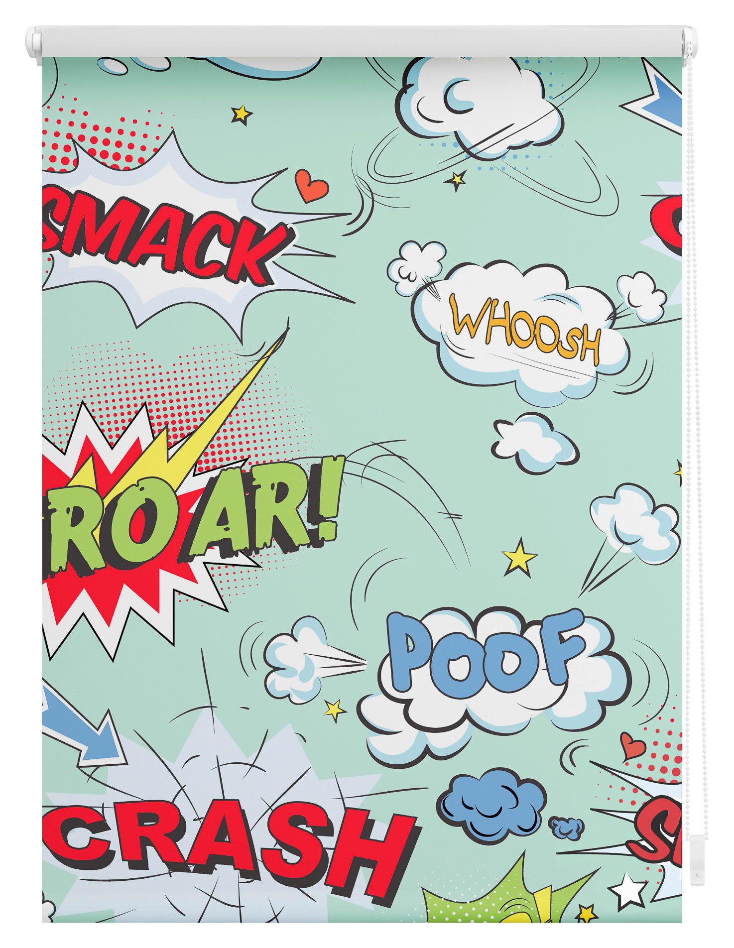 Thumbnail - LICHTBLICK Rollo Crash bunt B/L: ca. 70x150 cm