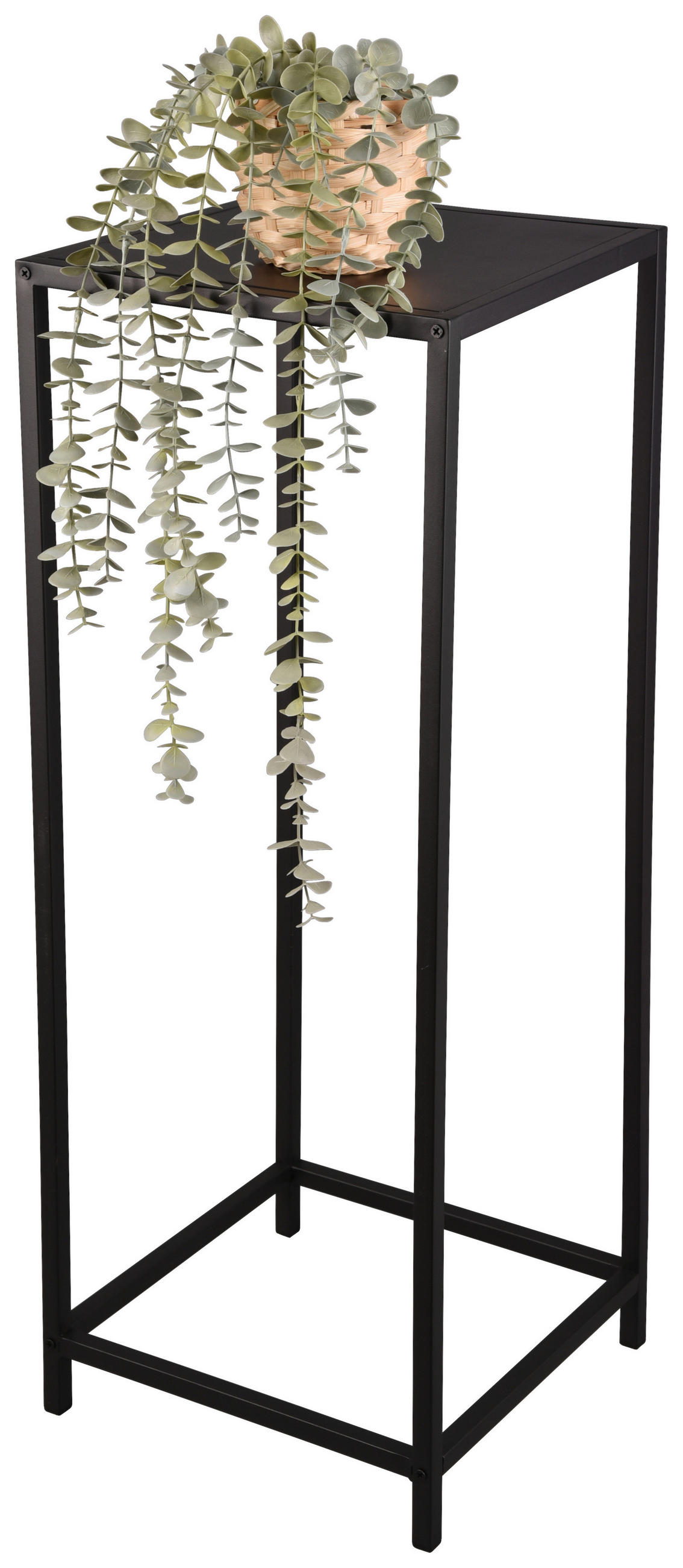 Thumbnail - Beistelltisch Vera schwarz lackiert Metall B/H/T: ca. 31x80x31 cm