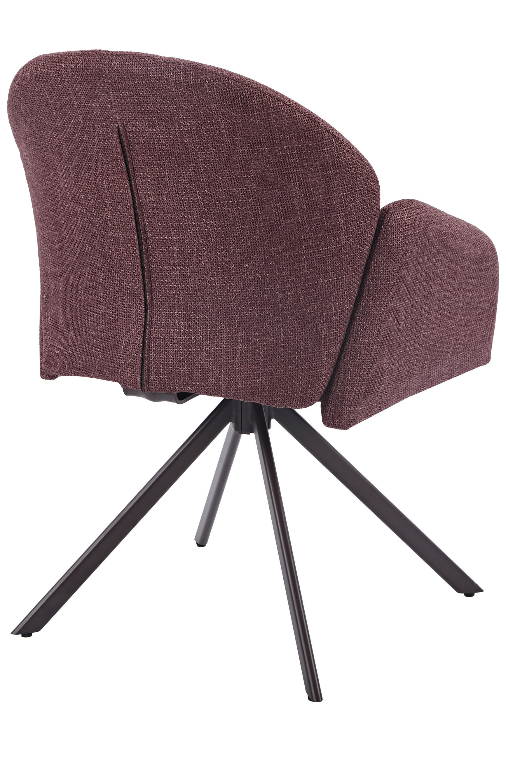 Thumbnail - Drehstuhl Holly beere Microfaser Webstoff B/H/T: ca. 57x84x61 cm