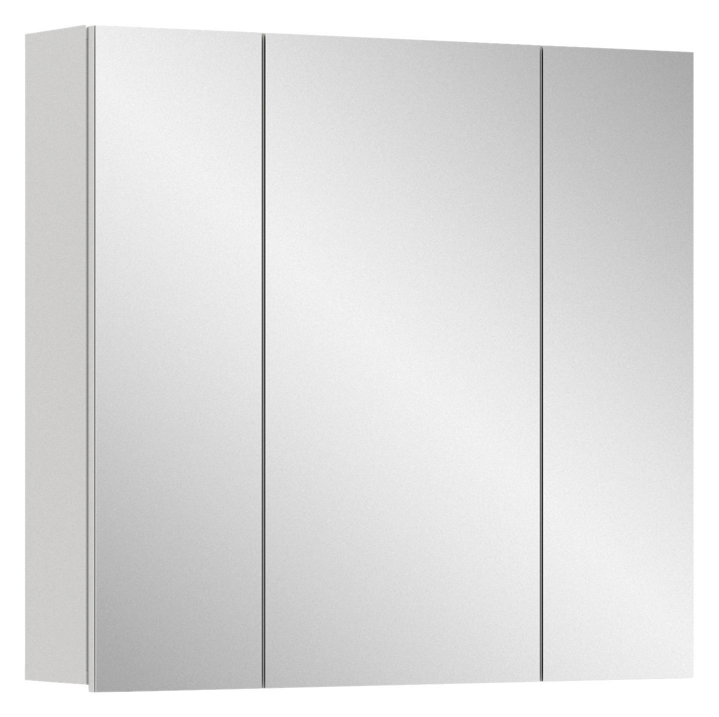 Spiegelschrank VIRA weiß B/H/T: ca. 82x77x18 cm