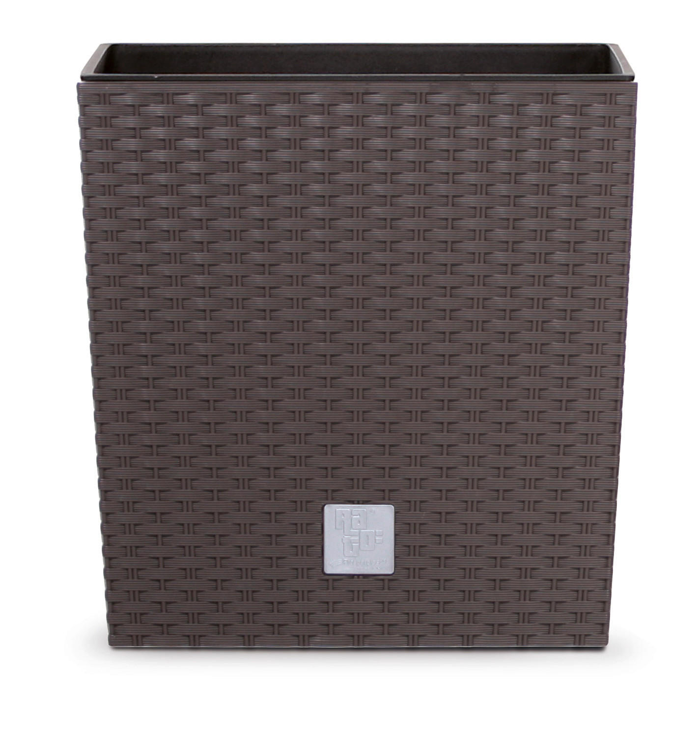 Prosperplast Pflanztopf Rato dunkelbraun Kunststoff B/H/L: ca. 32x33x32 cm