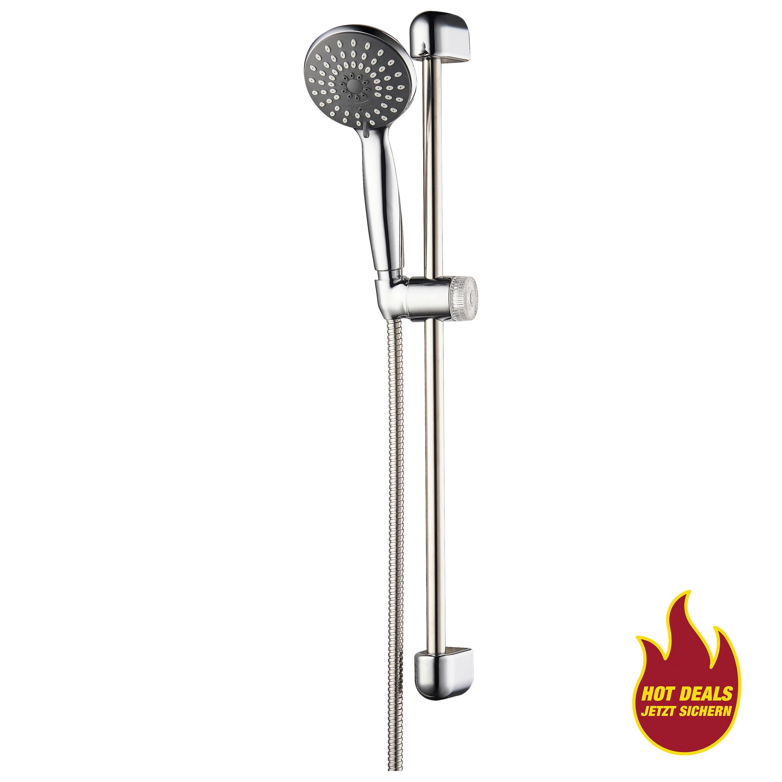 Sensation Brausegarnitur Vital Chrom L/D: ca. 150x10 cm