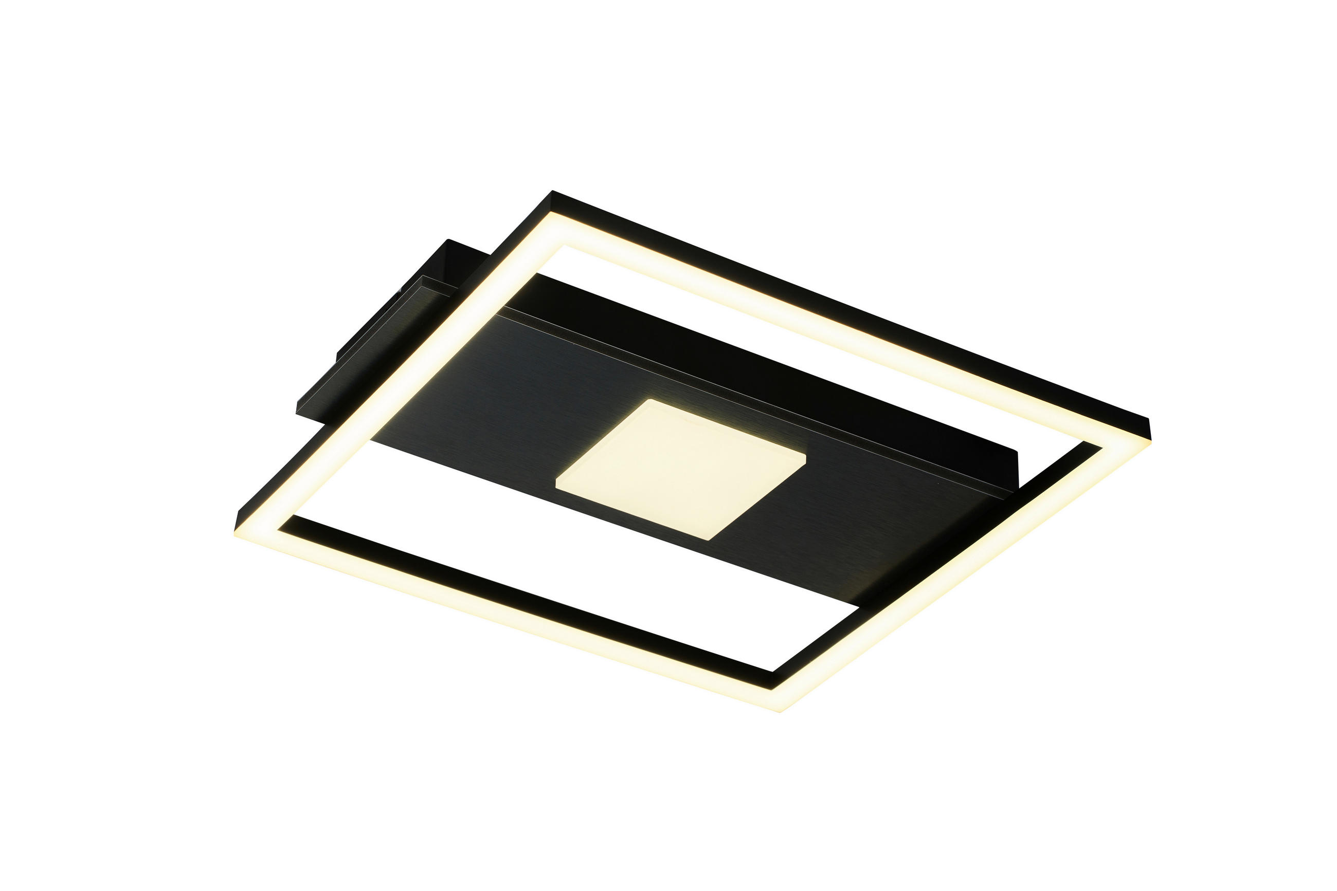 Thumbnail - POCOline LED-Deckenleuchte Quadra schwarz B/H/L: ca. 33x6x36 cm