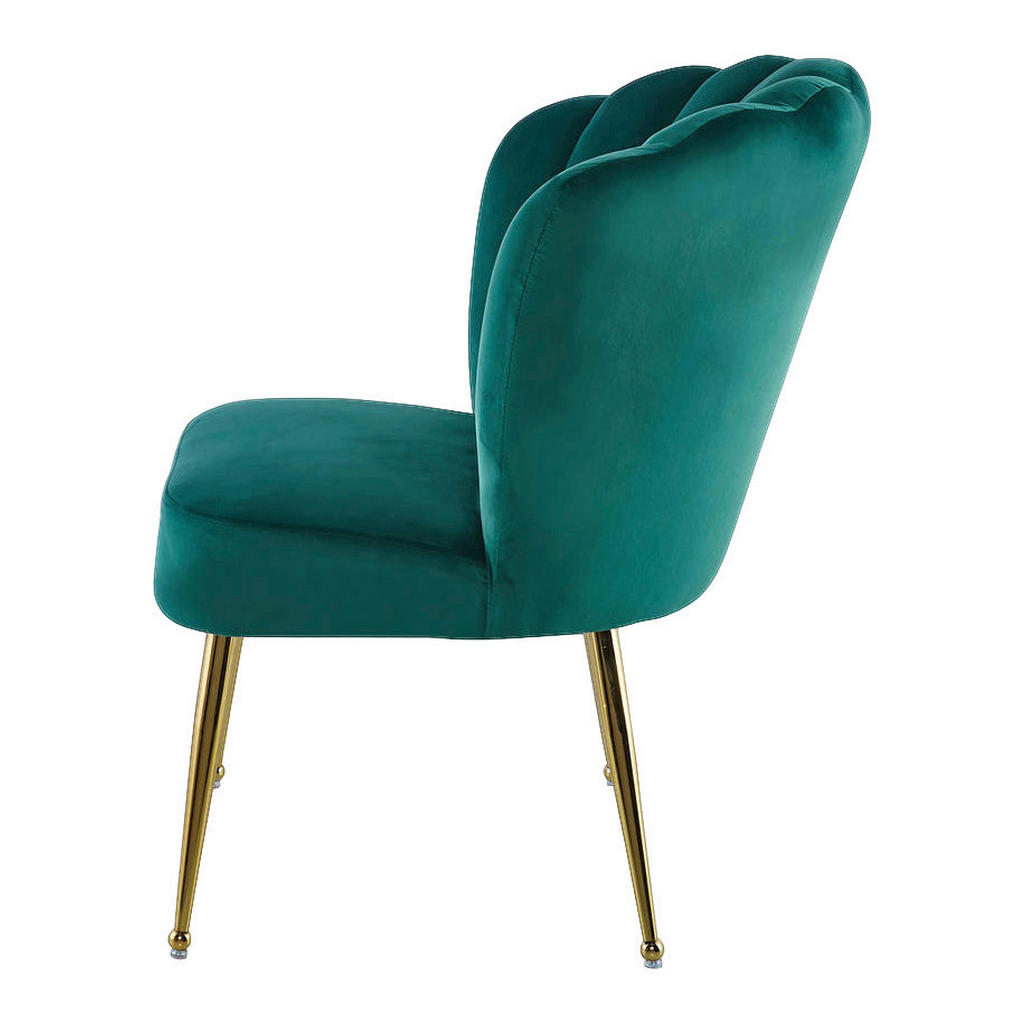 Thumbnail - Stuhl Pippa 101 grün Microfaser B/H/T: ca. 67x87x70 cm