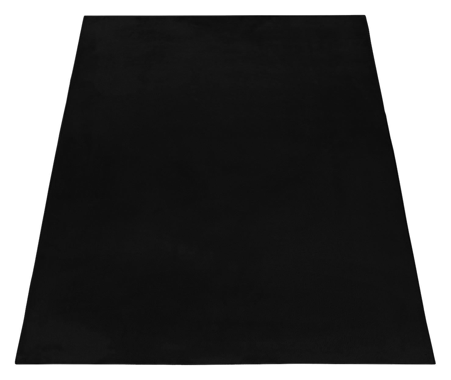 Ayyildiz Teppich POUFFY schwarz B/L: ca. 140x200 cm