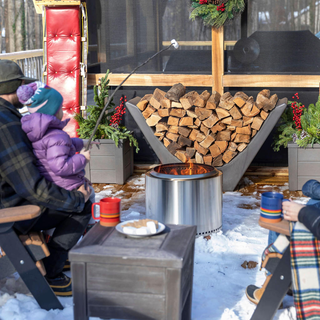 Thumbnail - Step2 Holzkorb grau Kunststoff B/H/L: ca. 129x76x38 cm