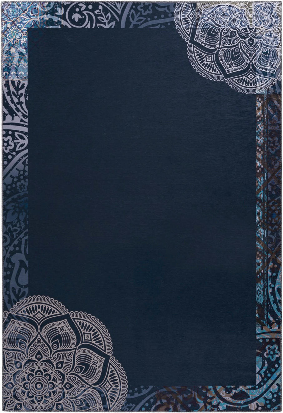 Kenda Sand Flachgewebeteppich Medley 125 mehrfarbig B/L: ca. 130x190 cm