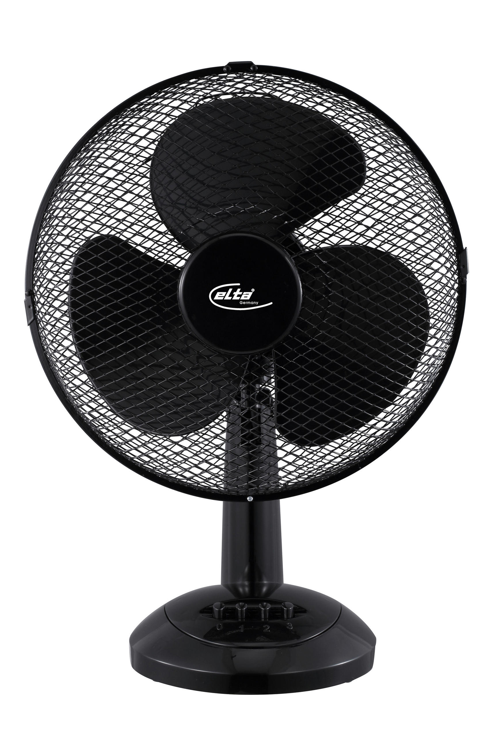 Elta Tischventilator TVT-30.2 schwarz Metall Kunststoff D: ca. 30 cm
