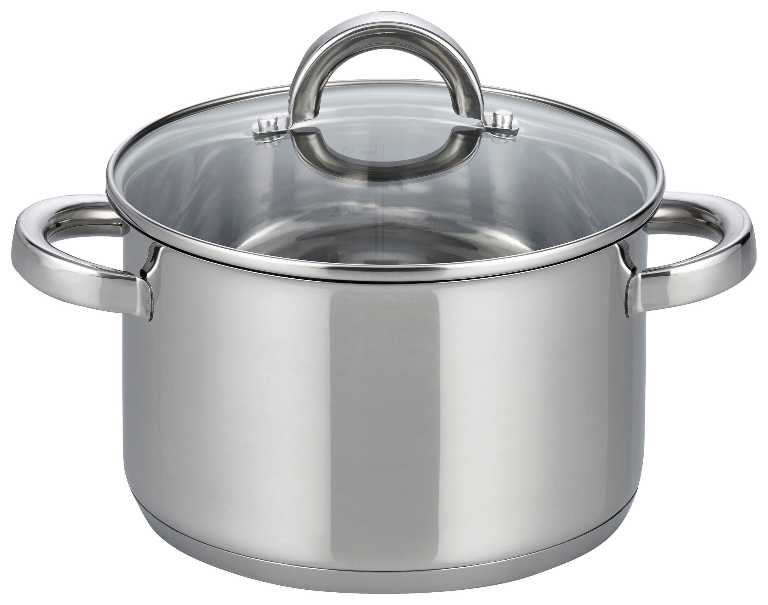 ELO Basic Fleischtopf silber Edelstahl D: ca. 24 cm