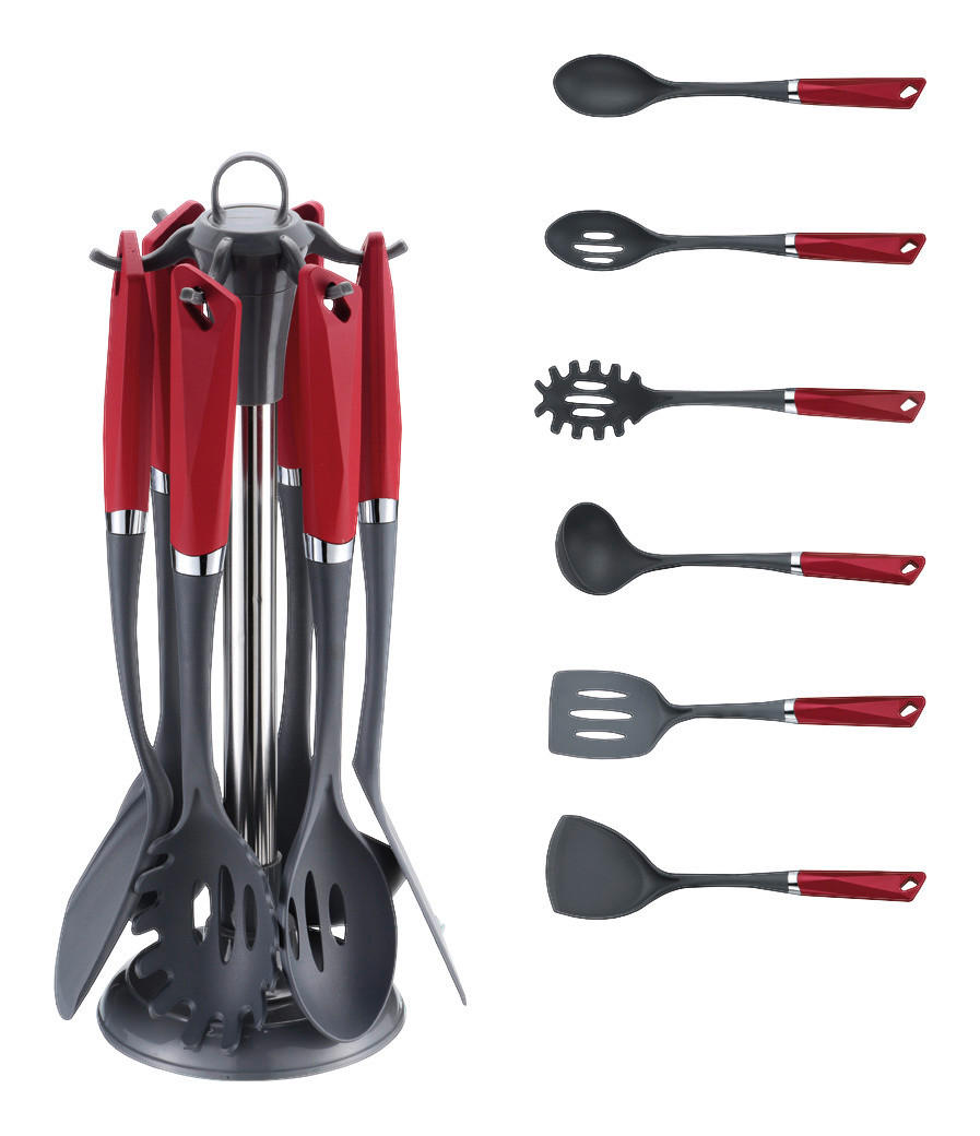 MICHELINO Küchenhelferset rot Kunststoff