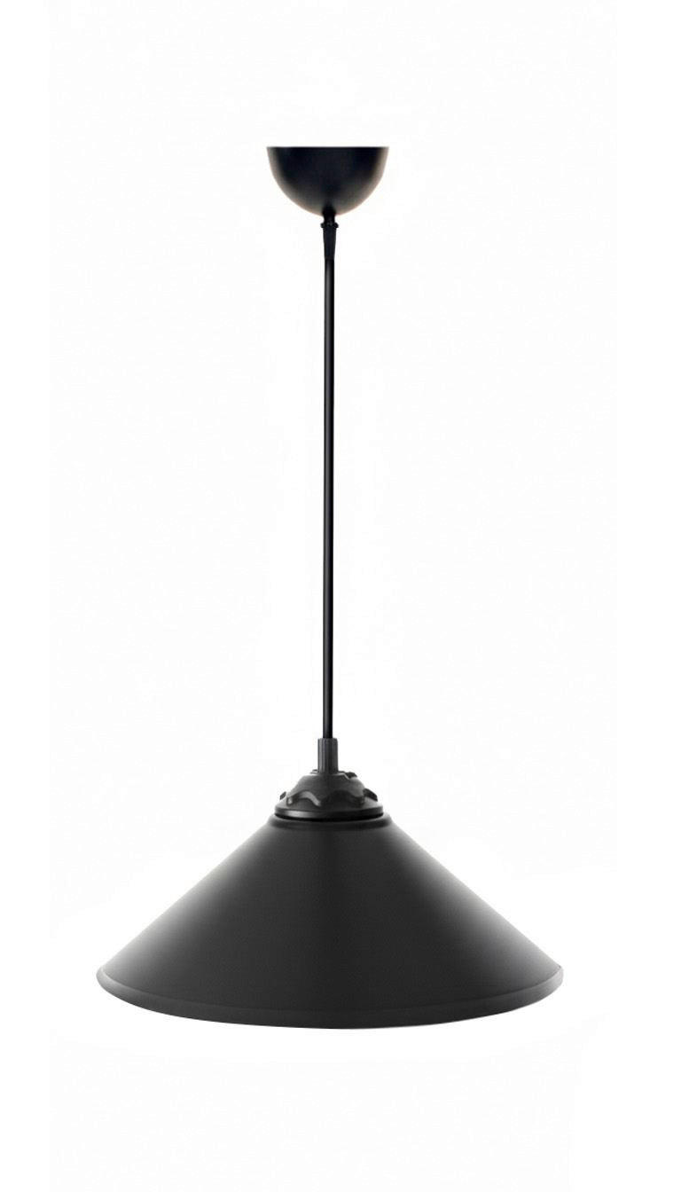 Opviq Pendelleuchte schwarz Polycarbonat B/H/T/L: ca. 6,5x50x25x6,5 cm E27 1 Brennstellen