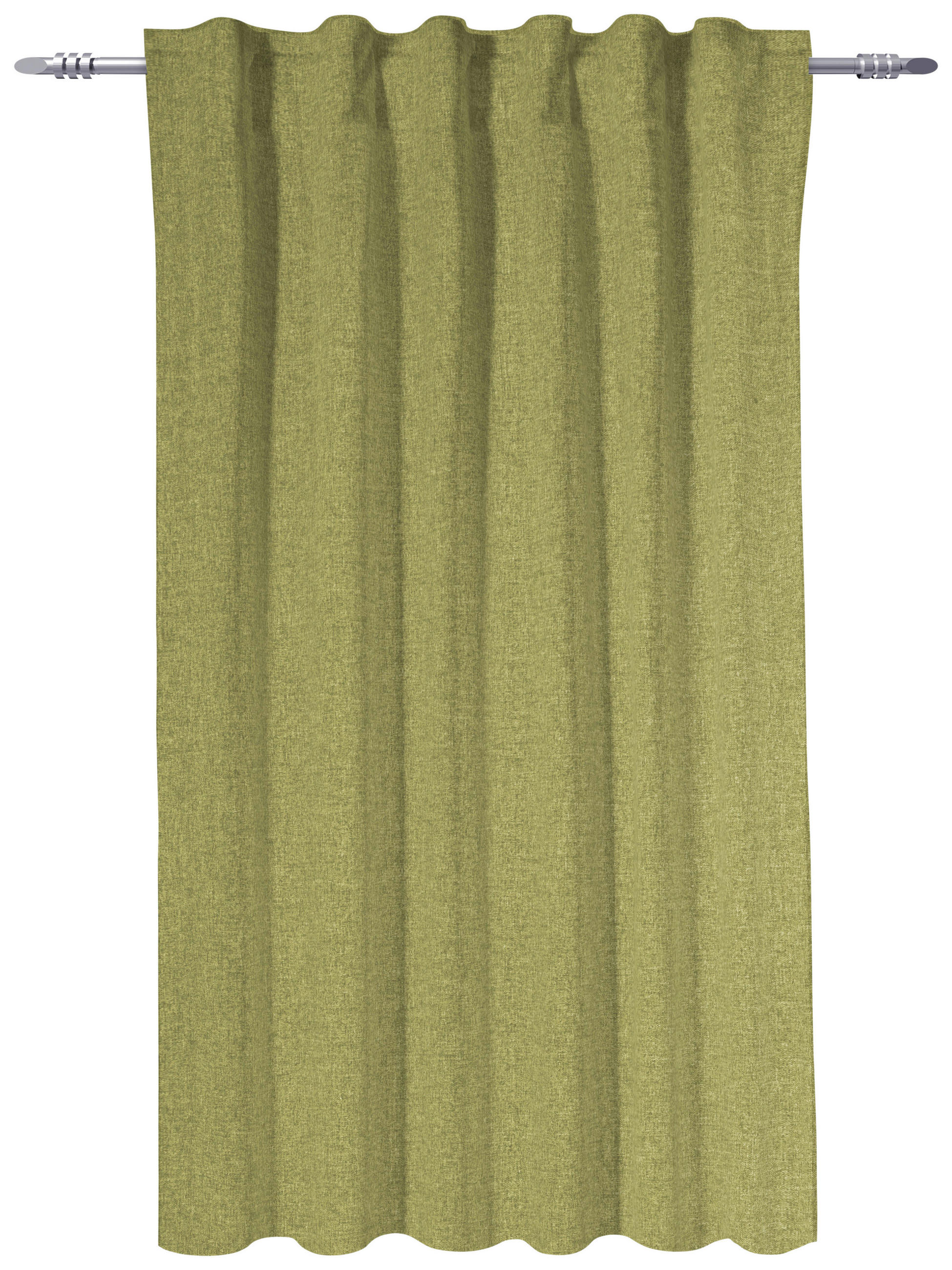 Thumbnail - POCOline Kombivorhang Ulrich grün B/L: ca. 135x175 cm