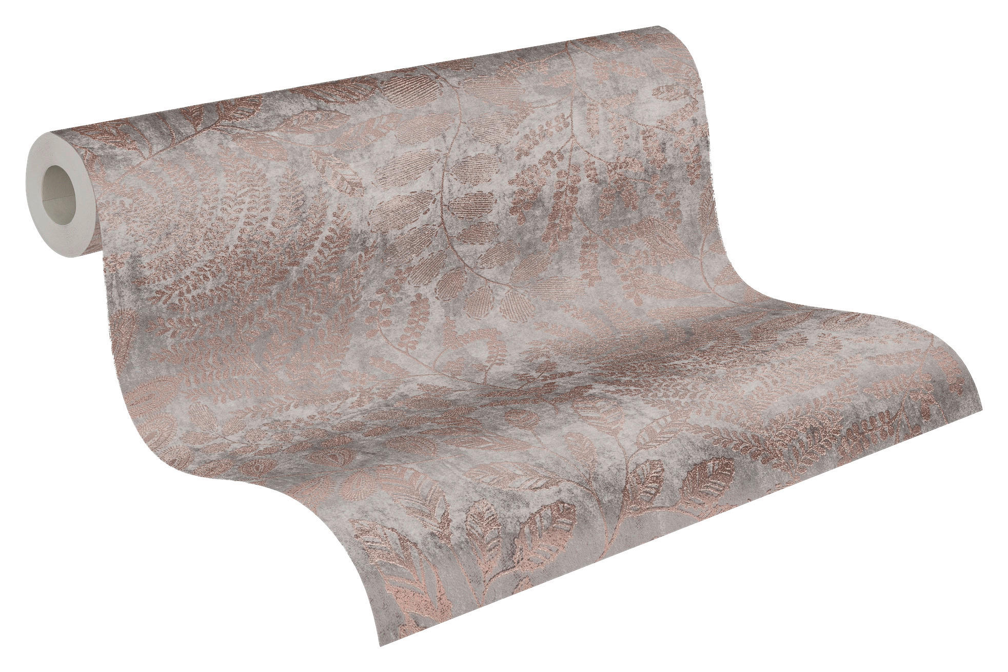 A.S.Creation Vliestapete grau rosa gold B/H/D: ca. 53x1005x8,3 cm