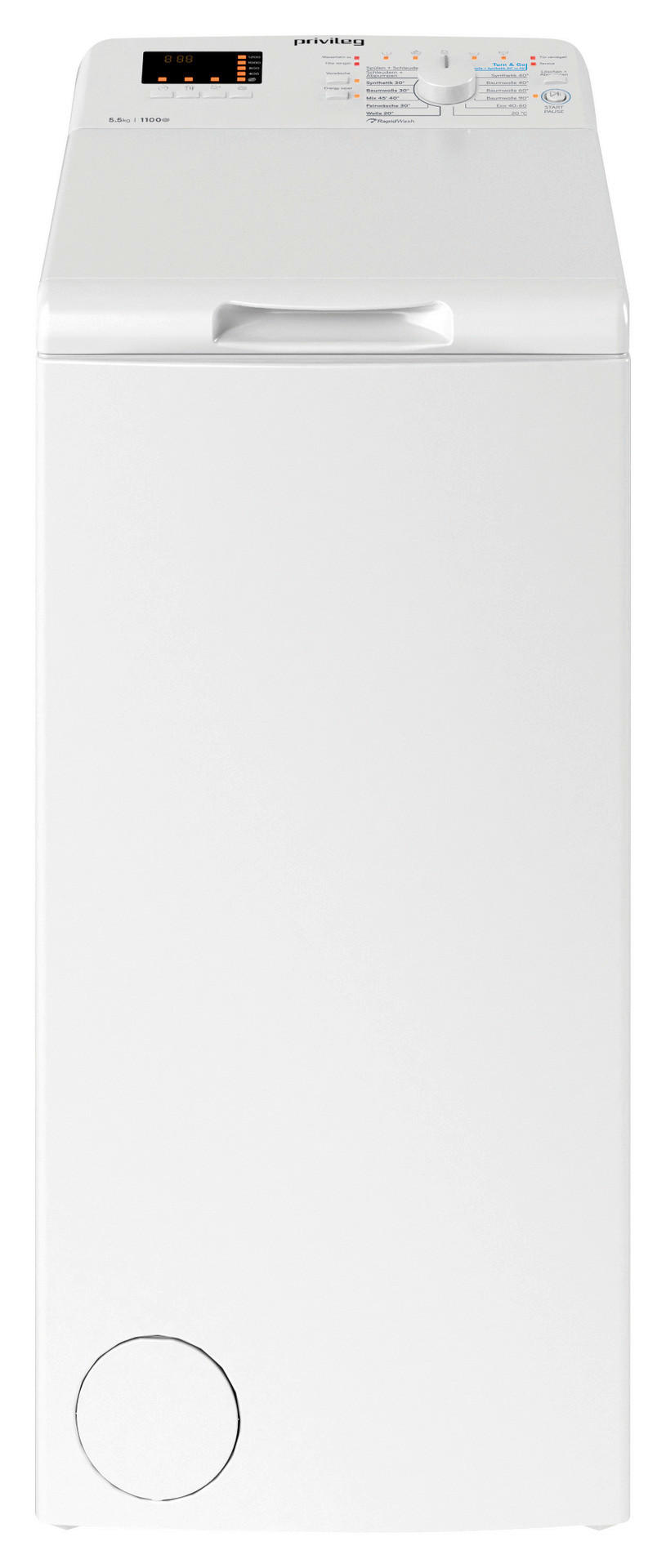 Privileg Waschmaschine-Toploader TL PWT LC55 DE