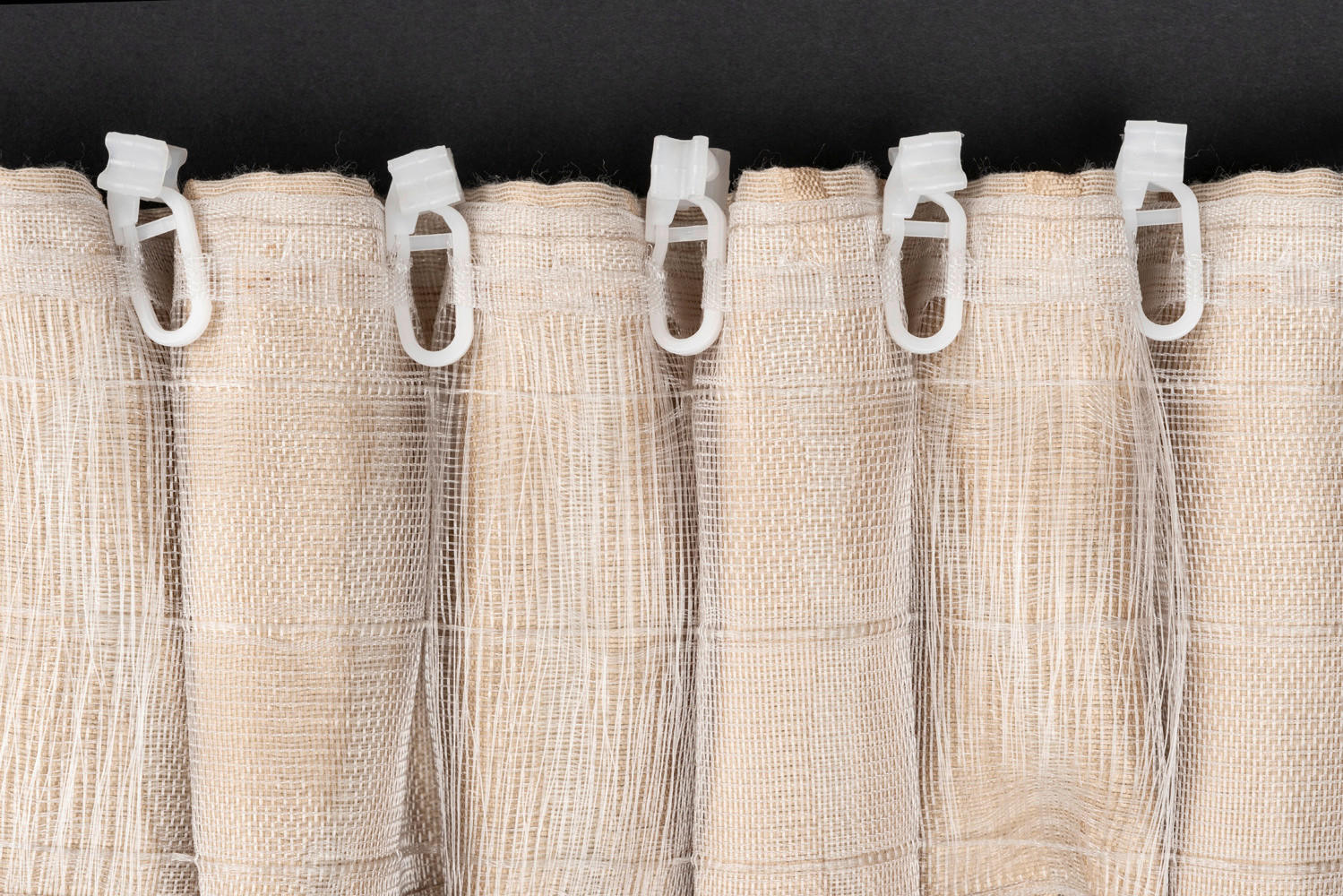 Thumbnail - Kombivorhang STREAM sand B/L: ca. 135x300 cm