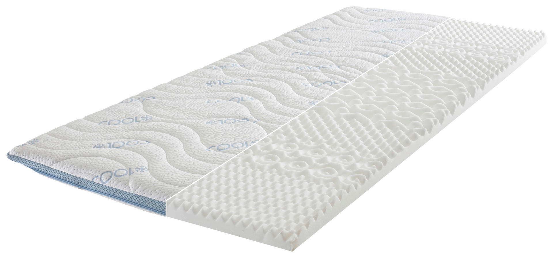 Thumbnail - Topper Polar weiß Liegefläche B/L: ca. 140x200 cm