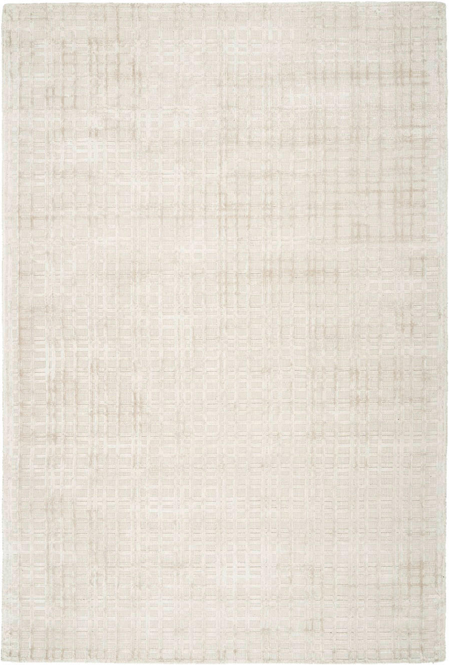 Padiro Kurzflorteppich Karma 125 silber B/H/L: ca. 80x0,8x150 cm