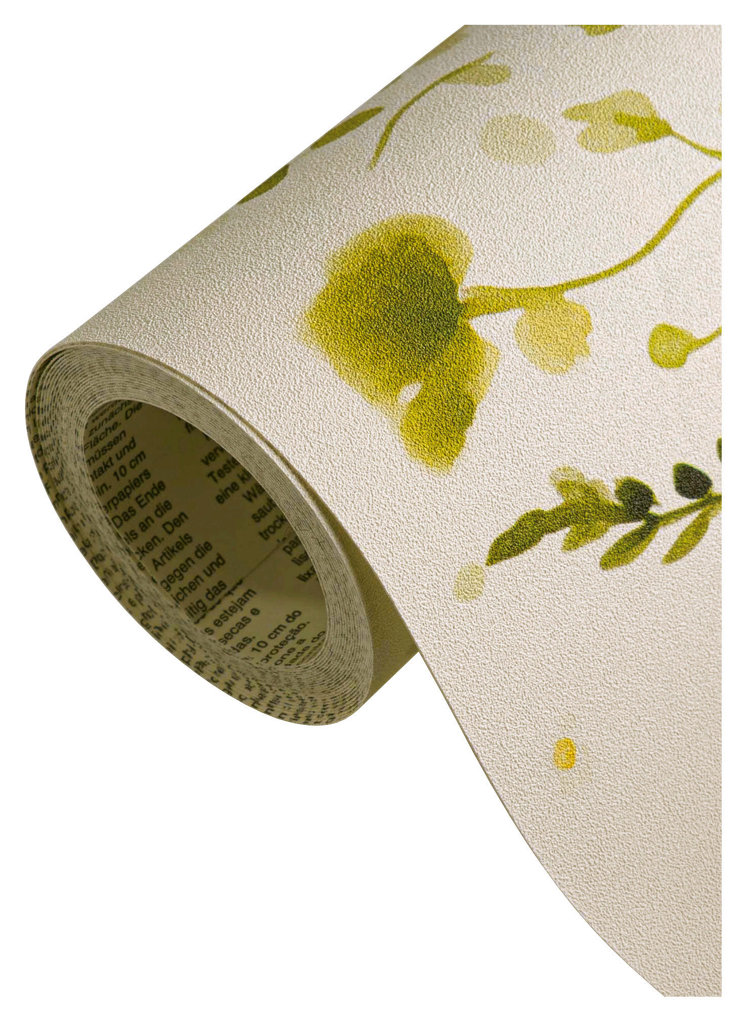 A.S.Creation Bordüre weiß gelb grün B/H/D: ca. 17x500x6,8 cm