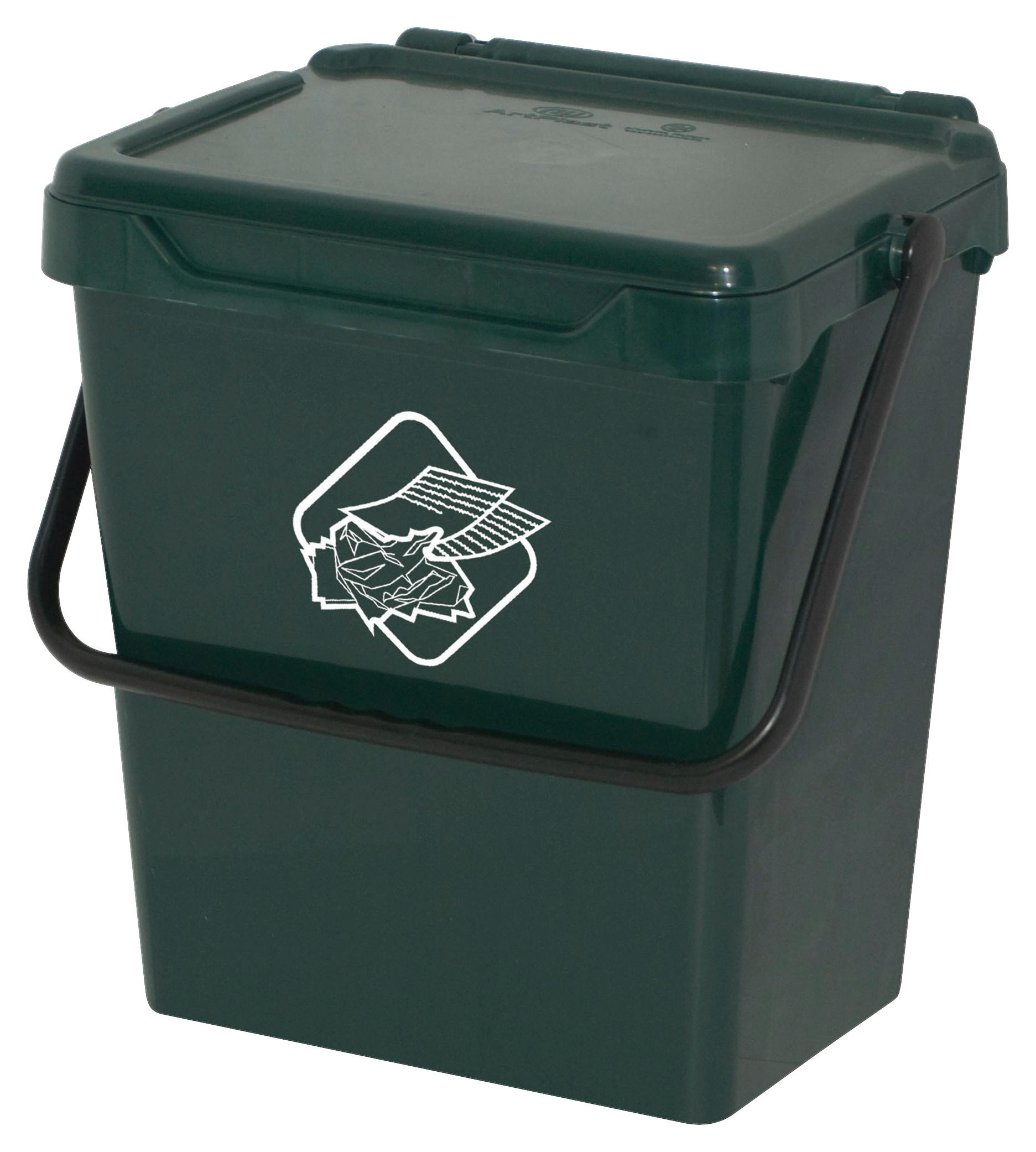 Eco-Logico Eimer grün Polypropylen B/H/L: ca. 30,5x39x40 cm