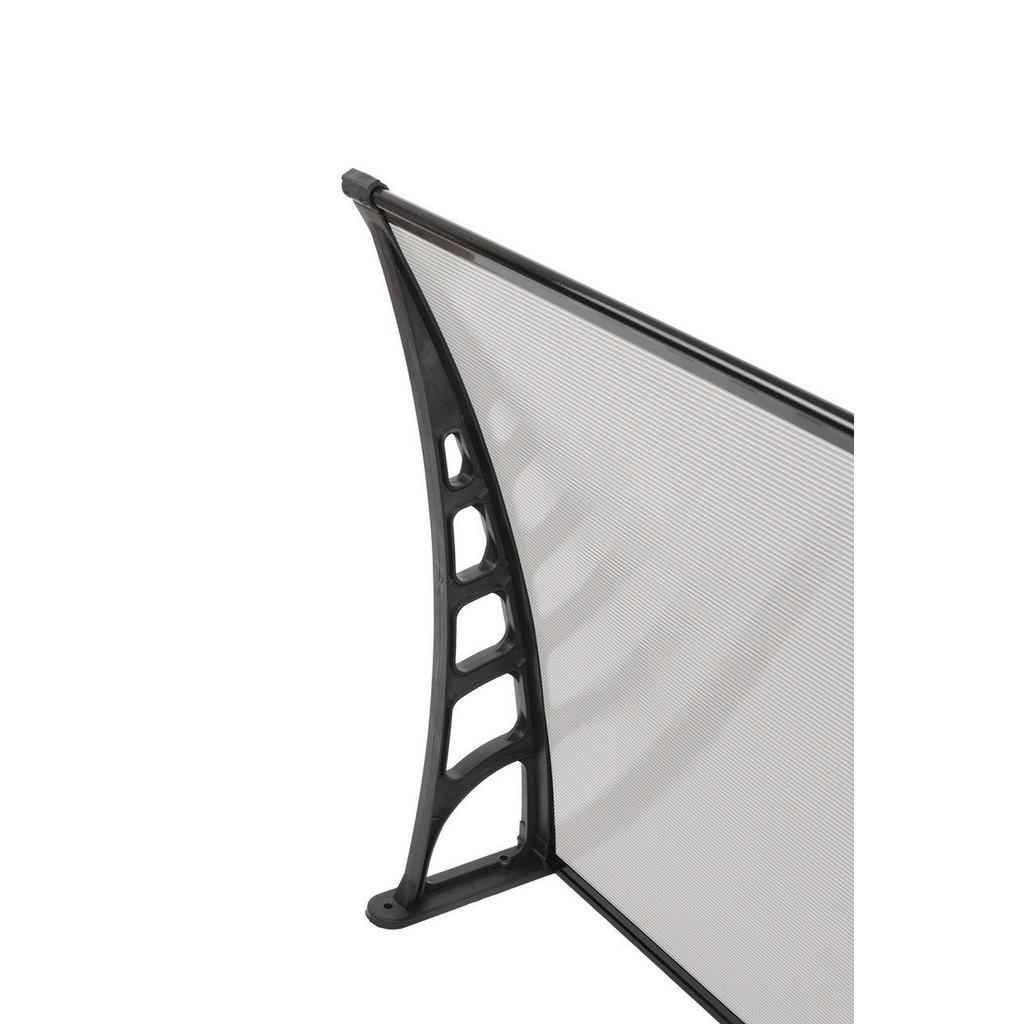 Thumbnail - Brosplast Vordach Crocus transparent B/H/L: ca. 120x23x80 cm