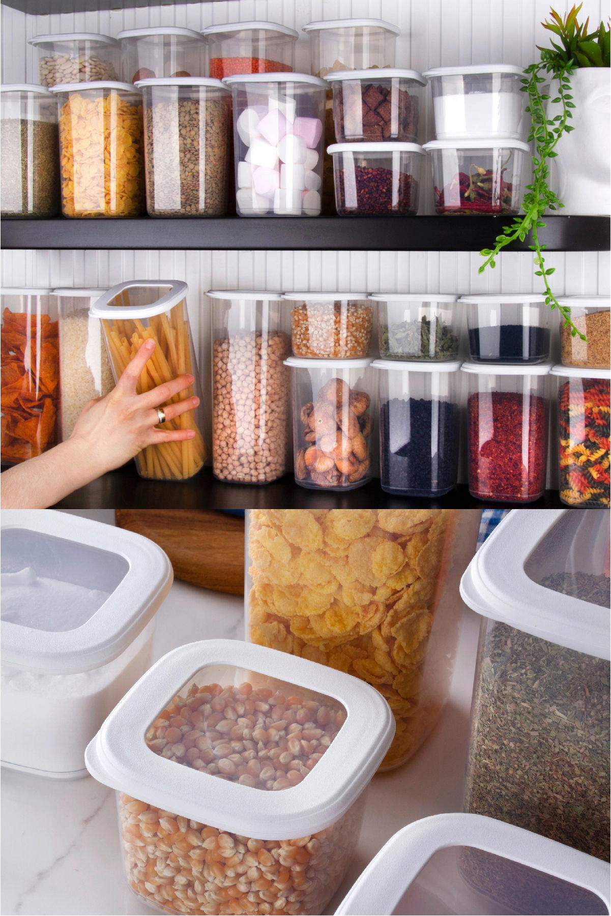 Thumbnail - HermiaConcept Vorratsdosenset 24tlg. weiß