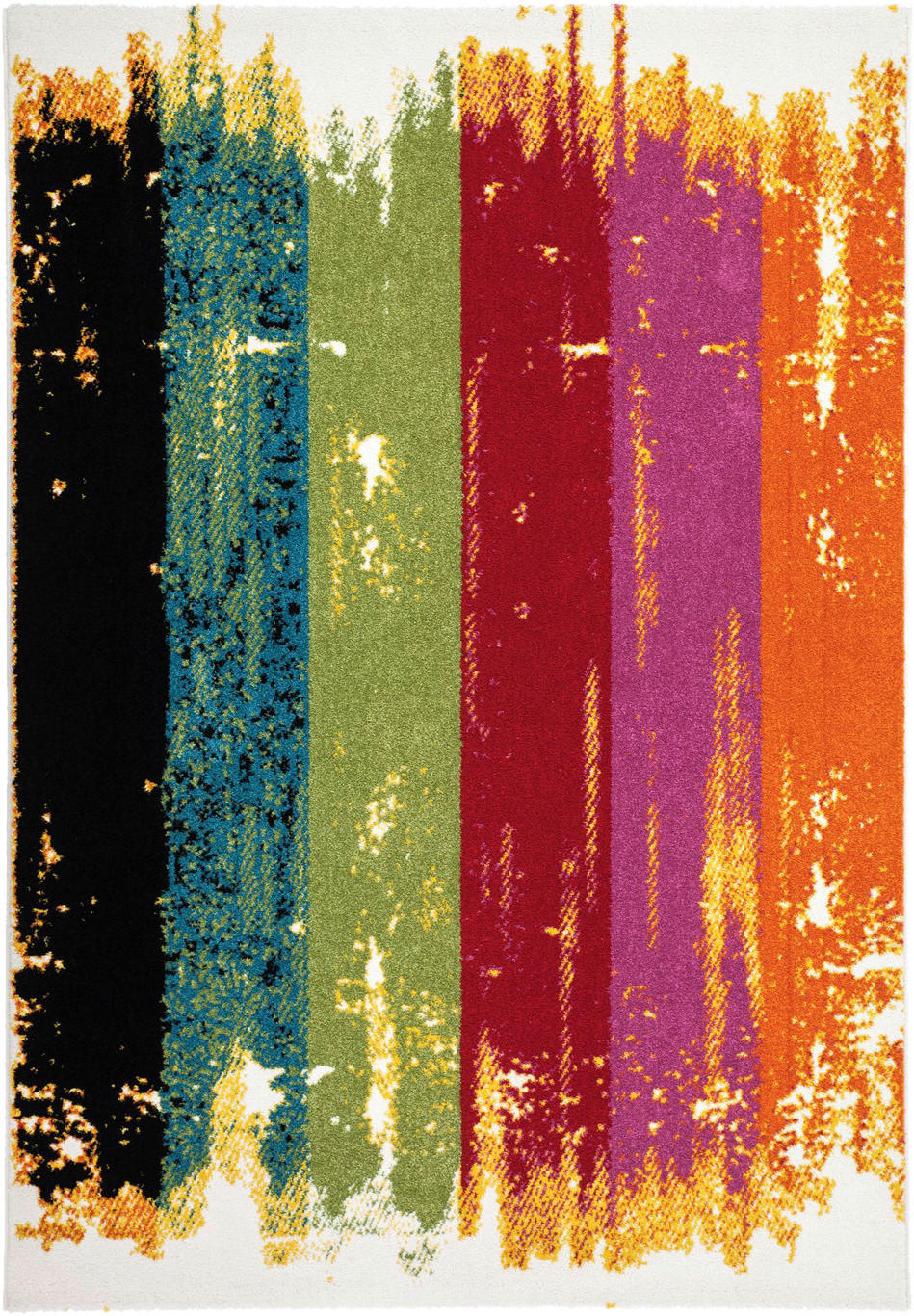Kayoom Kurzflorteppich Guayama 242 mehrfarbig B/L: ca. 80x150 cm