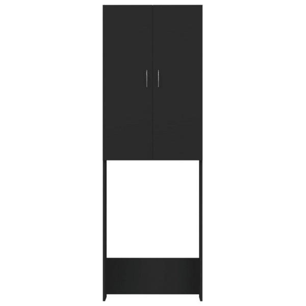 Thumbnail - Waschmaschinenschrank schwarz B/H/T: ca. 64x190x25,5 cm