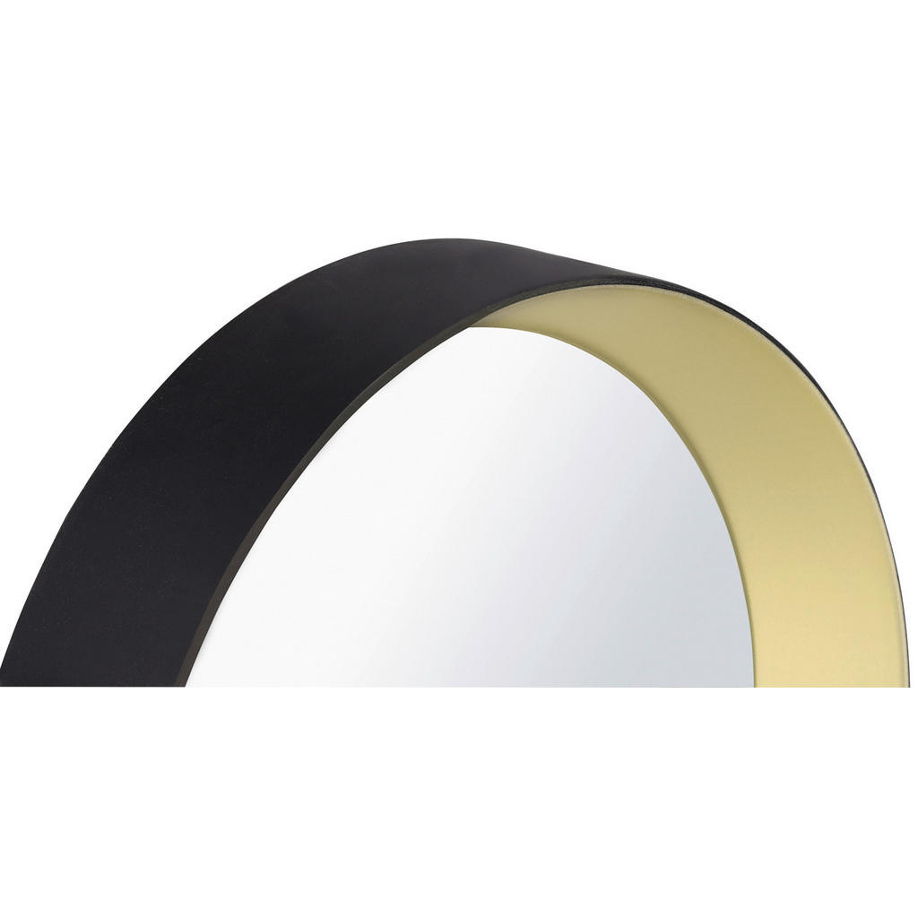 Thumbnail - Mirrors&More Wandspiegel-Set VIVIEN, 5-teilig schwarz gold Optik H/T/D: ca. 15x2x25 cm