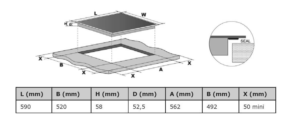 Thumbnail - Respekta Küchenblock Premium weiß hochglänzend B/H/T: ca. 280x220,5x172 cm